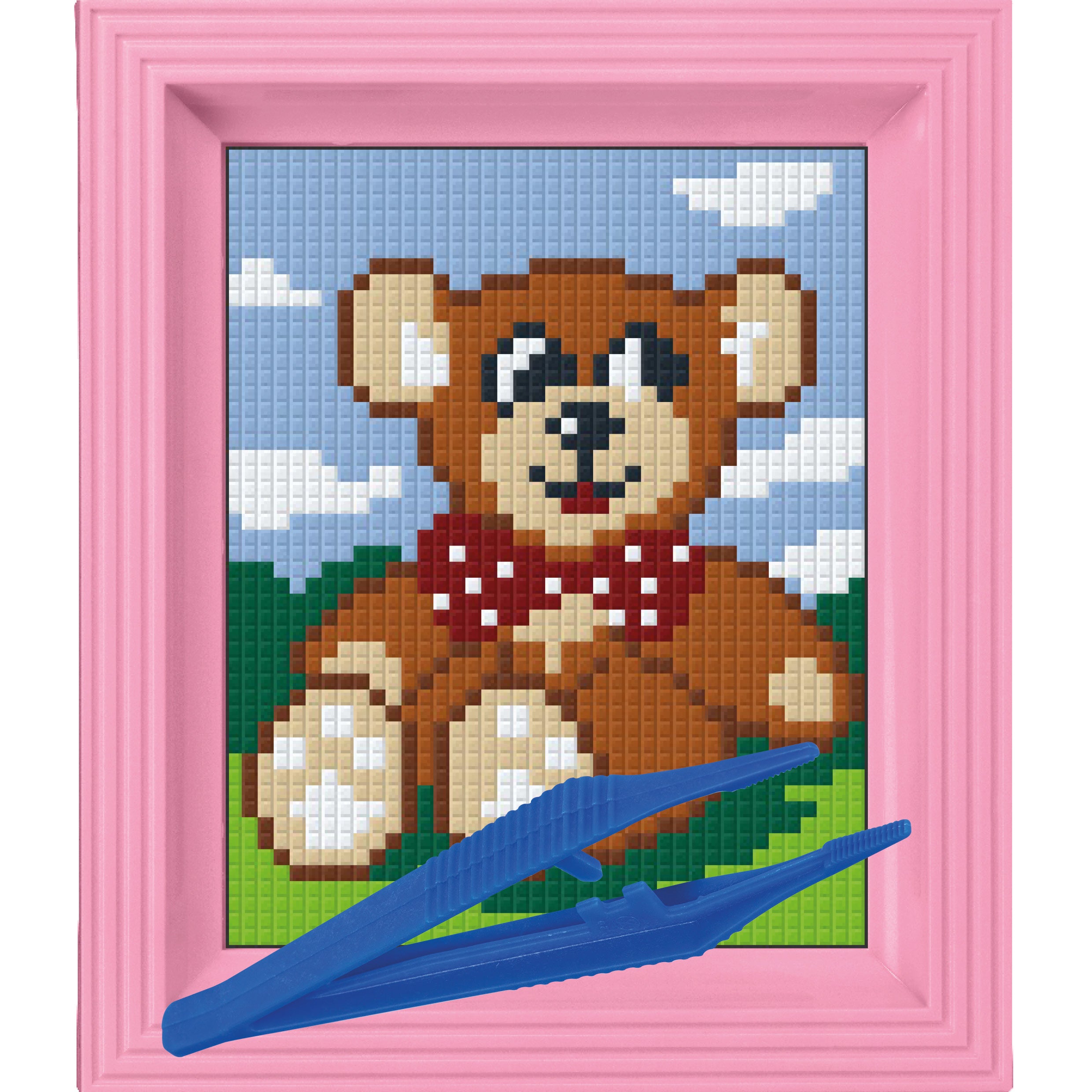 #Bilderrahmen_rosa #Pinzette_Kunststoffpinzette