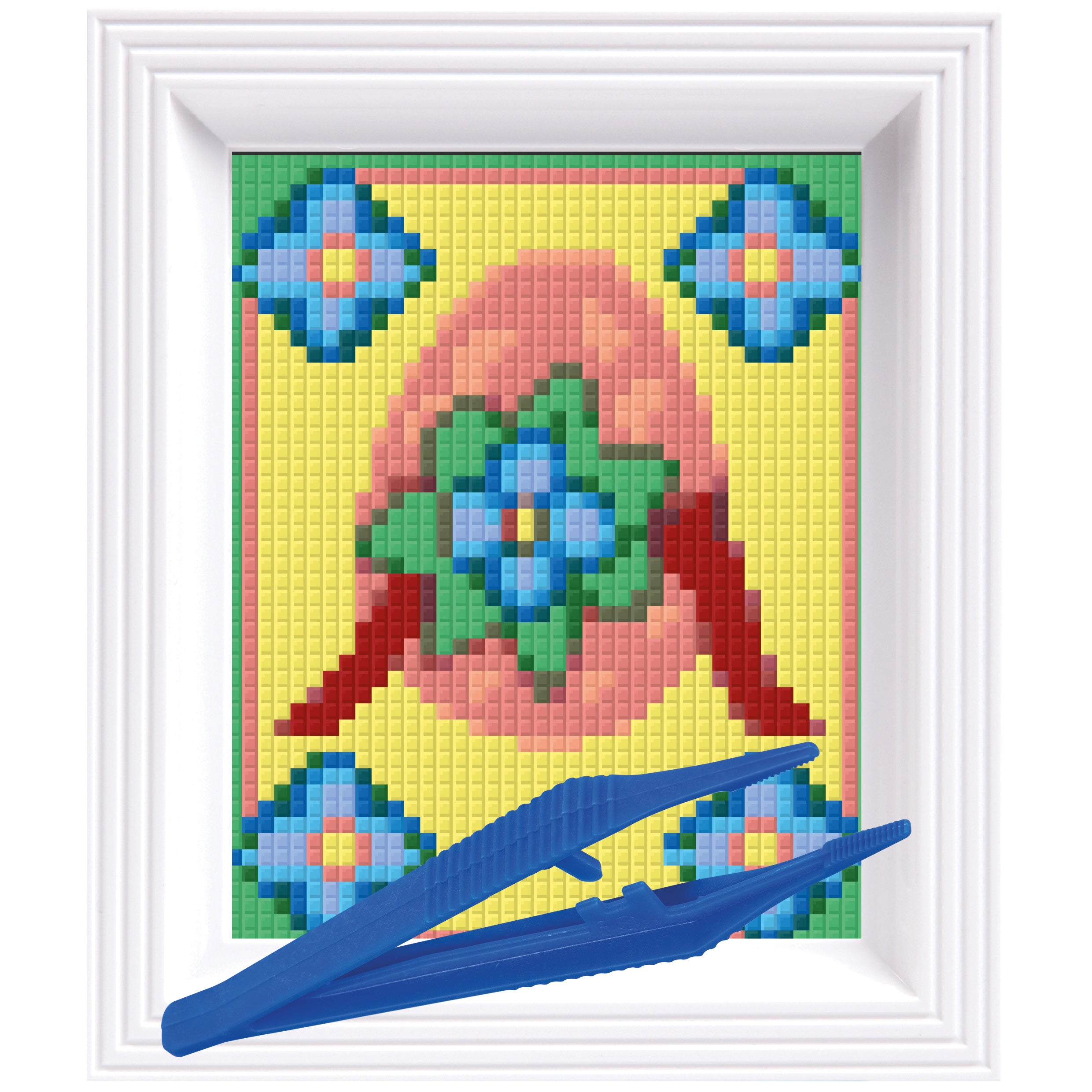 #Bilderrahmen_weiß #Pinzette_Kunststoffpinzette