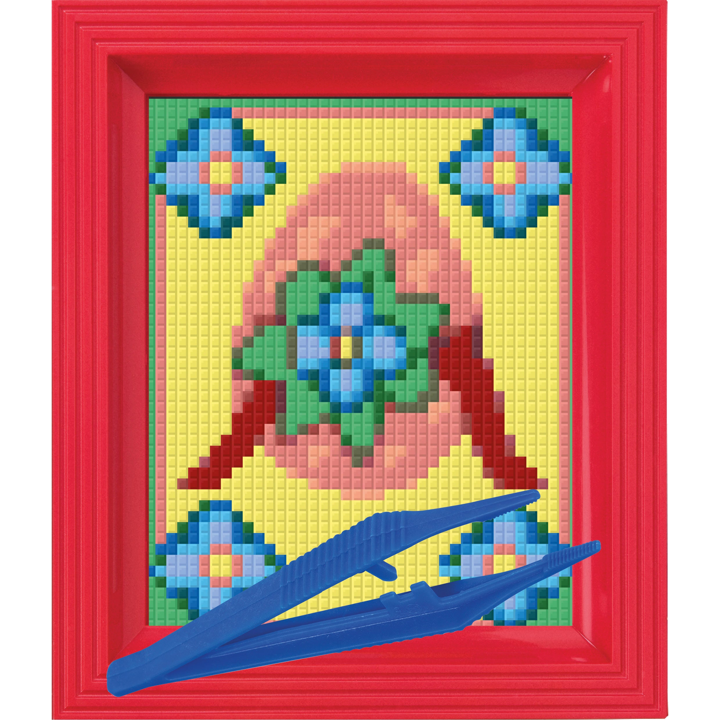 #Bilderrahmen_rosarot #Pinzette_Kunststoffpinzette