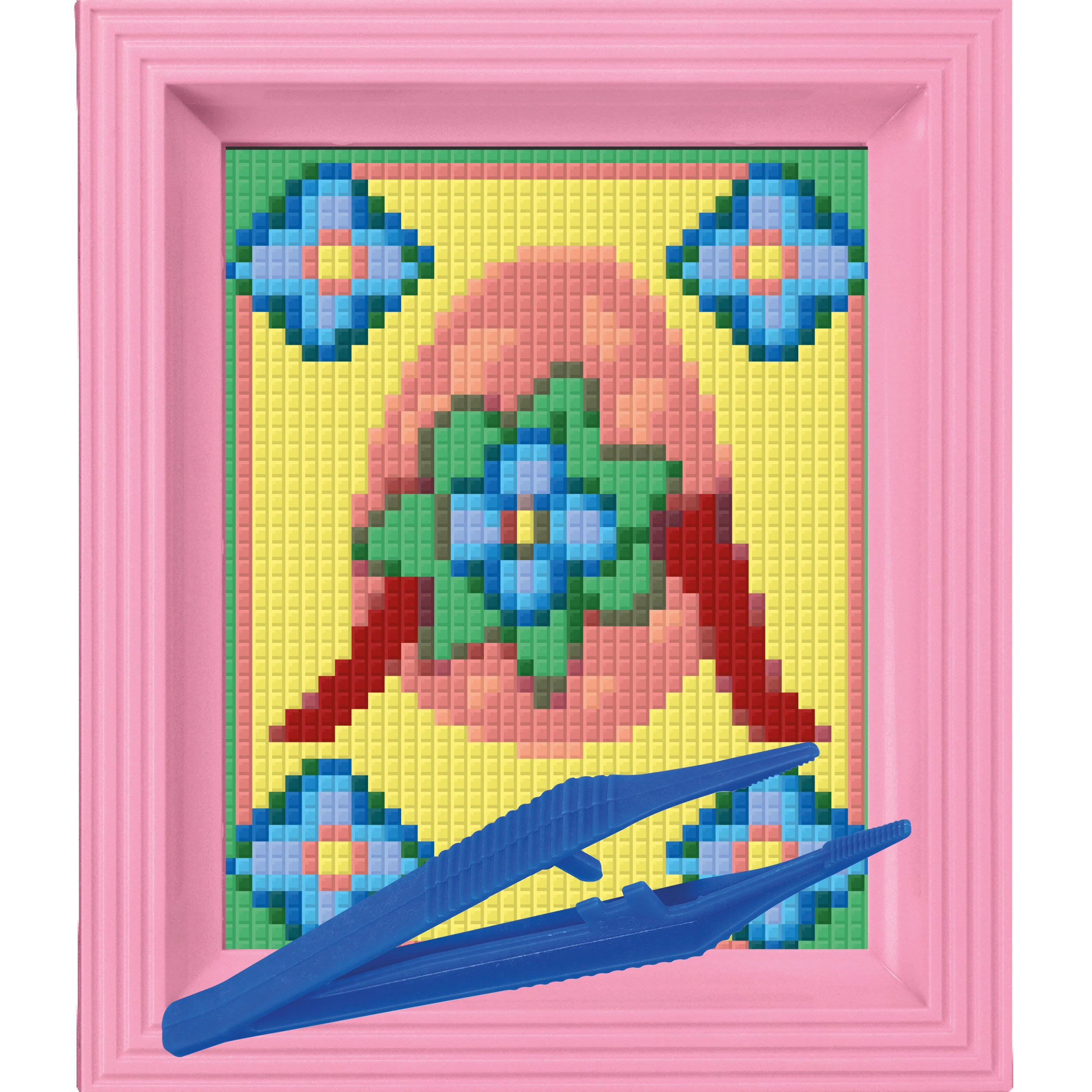 #Bilderrahmen_rosa #Pinzette_Kunststoffpinzette