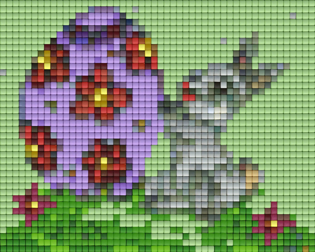Pixelhobby Klassik Vorlage - Easterbunny