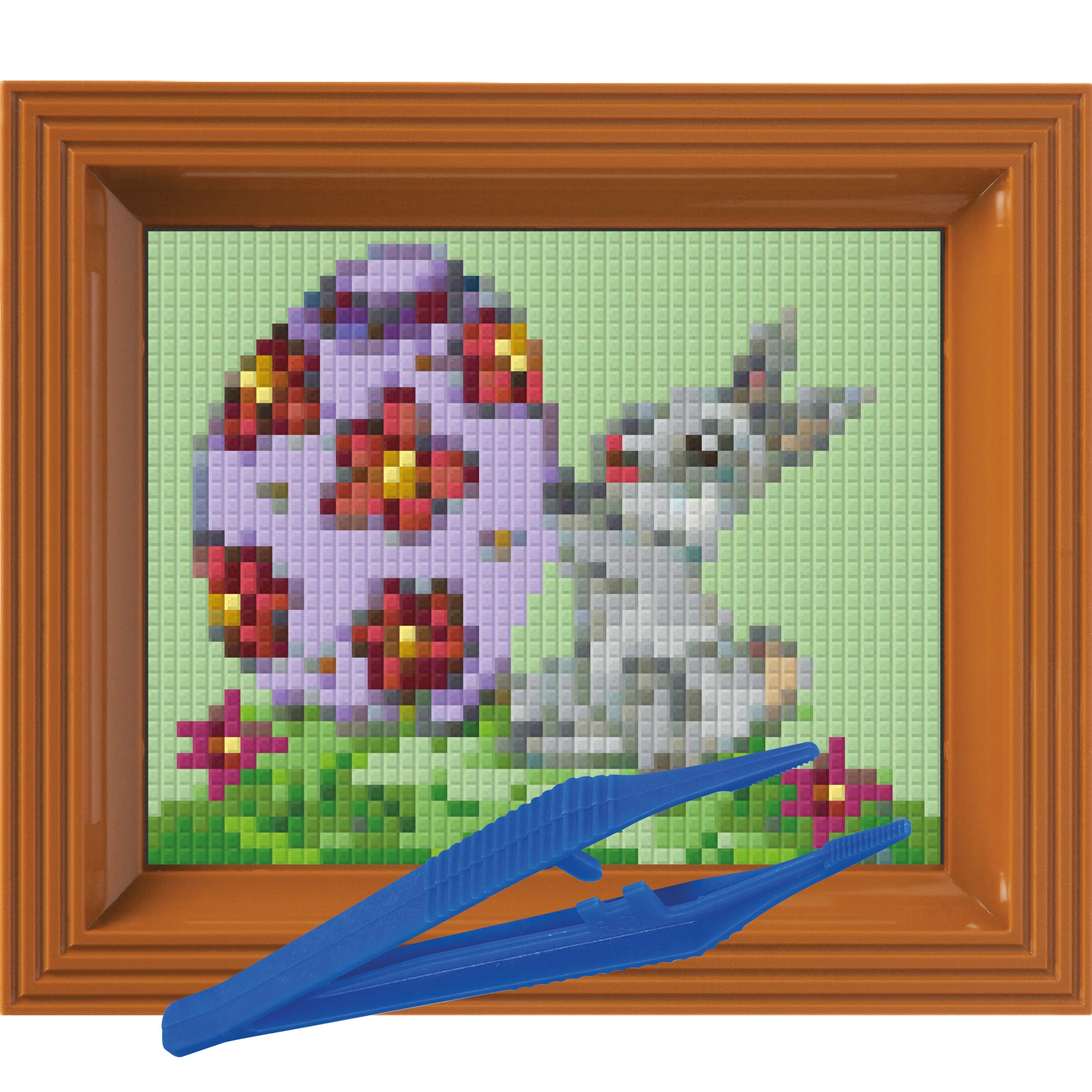 #Bilderrahmen_braun #Pinzette_Kunststoffpinzette