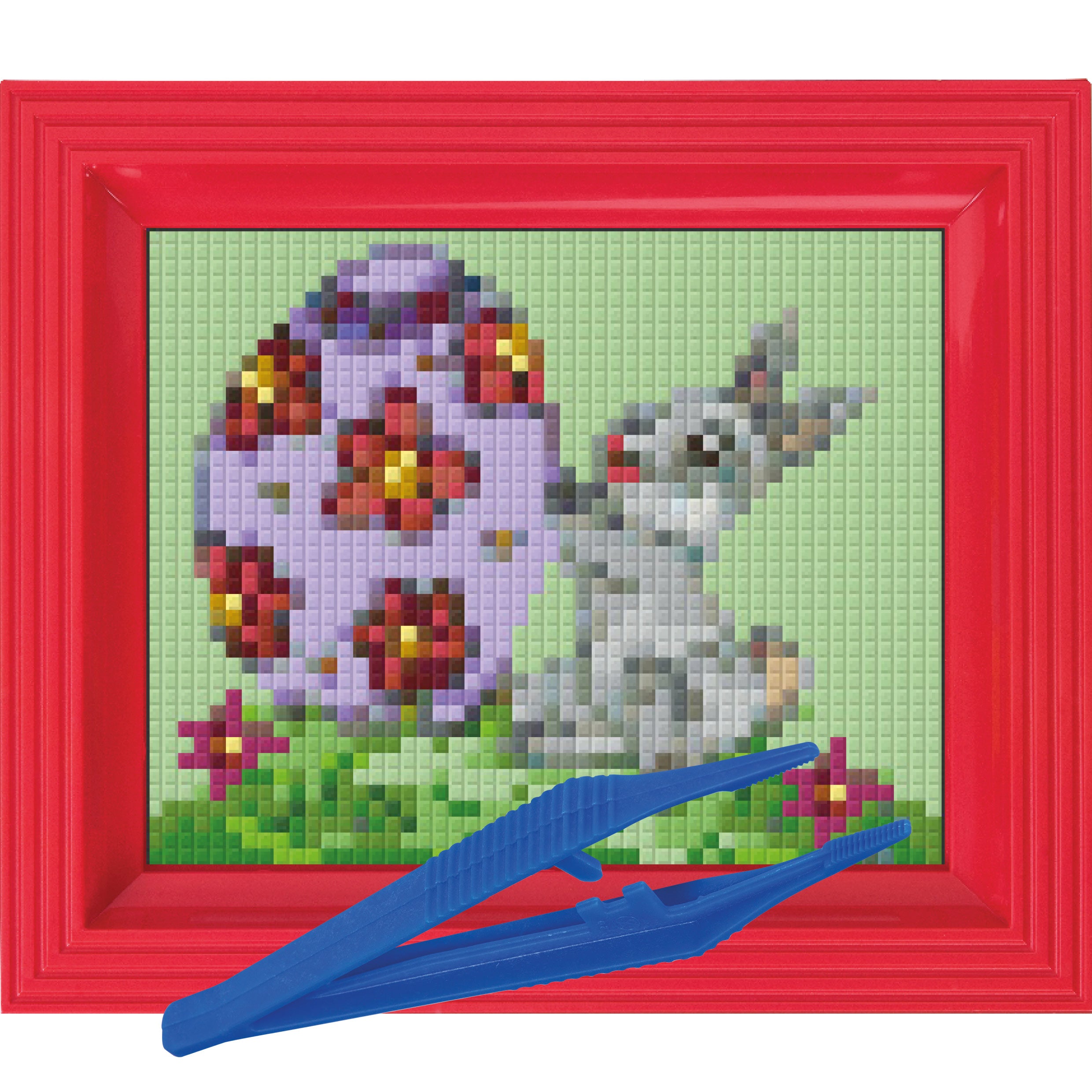 #Bilderrahmen_rosarot #Pinzette_Kunststoffpinzette