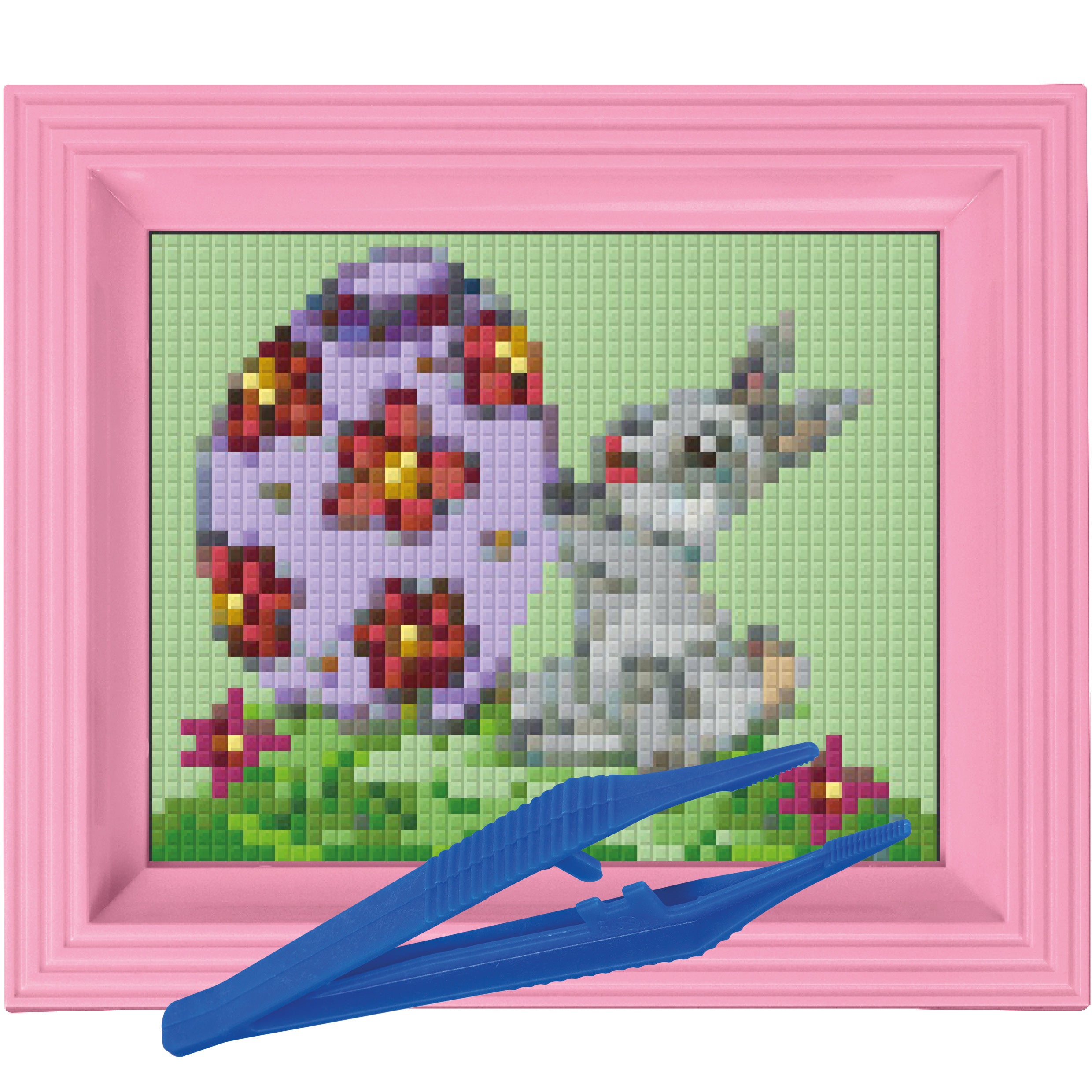 #Bilderrahmen_rosa #Pinzette_Kunststoffpinzette