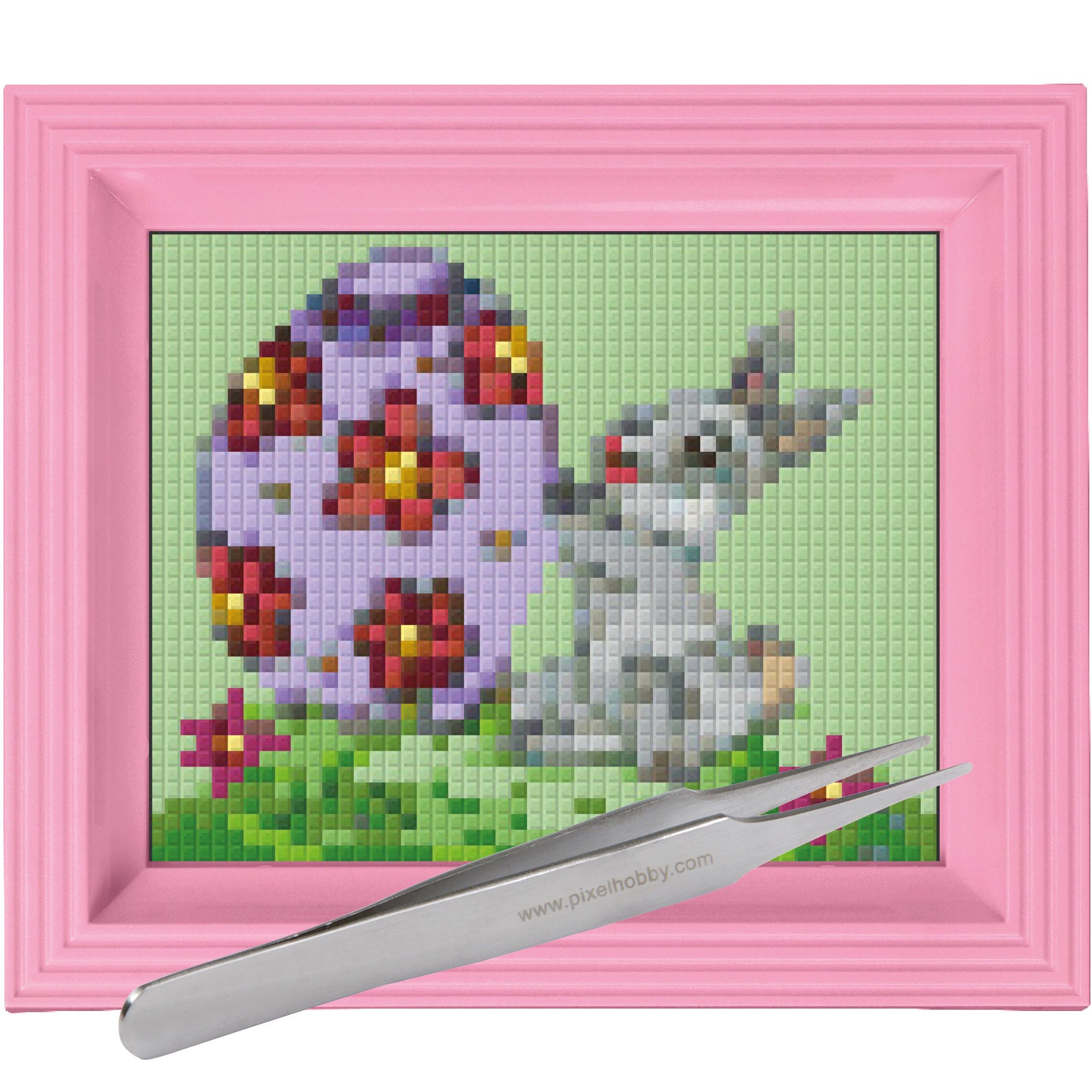 #Bilderrahmen_rosa #Pinzette_Pinzette gerade