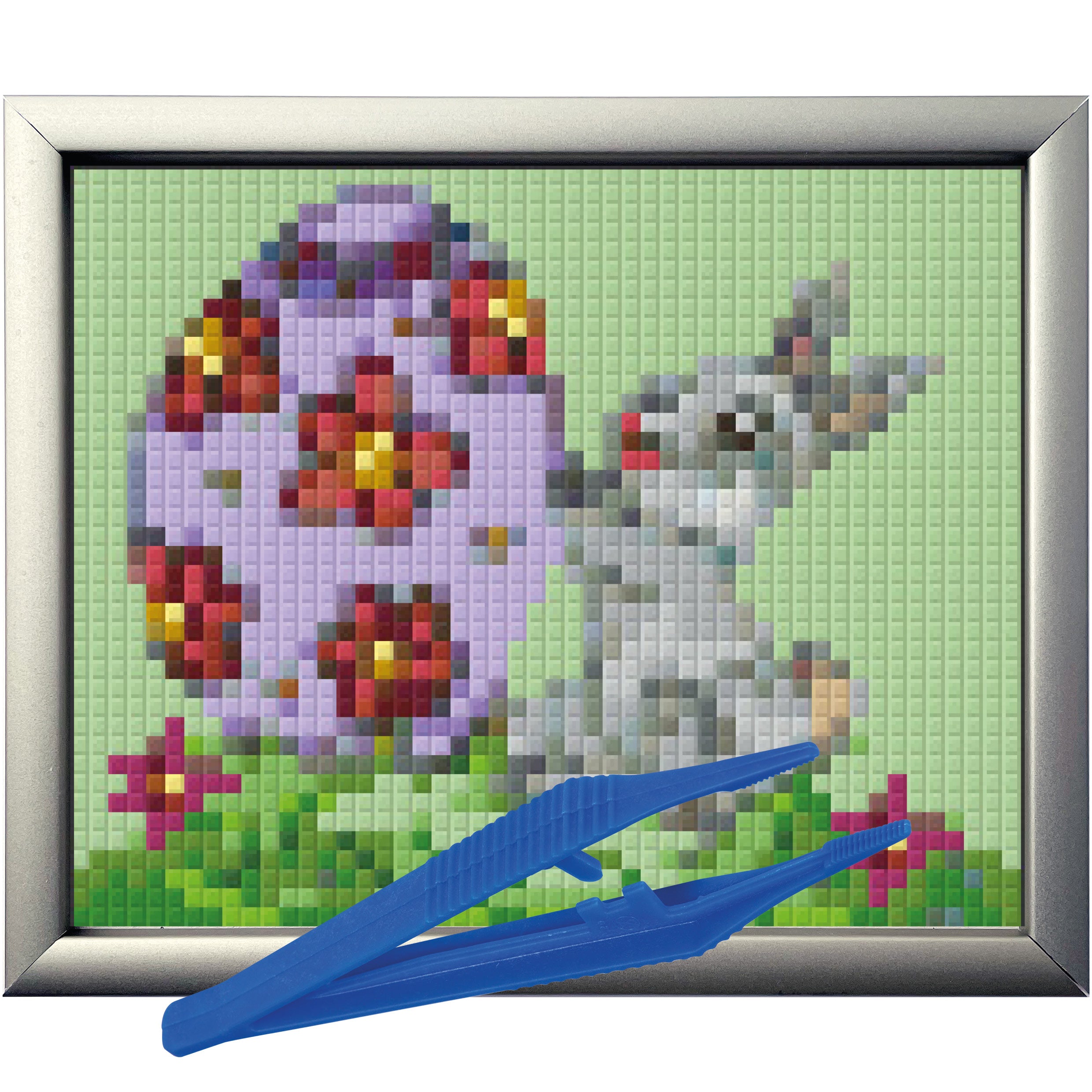 #Bilderrahmen_Aluminium silber #Pinzette_Kunststoffpinzette