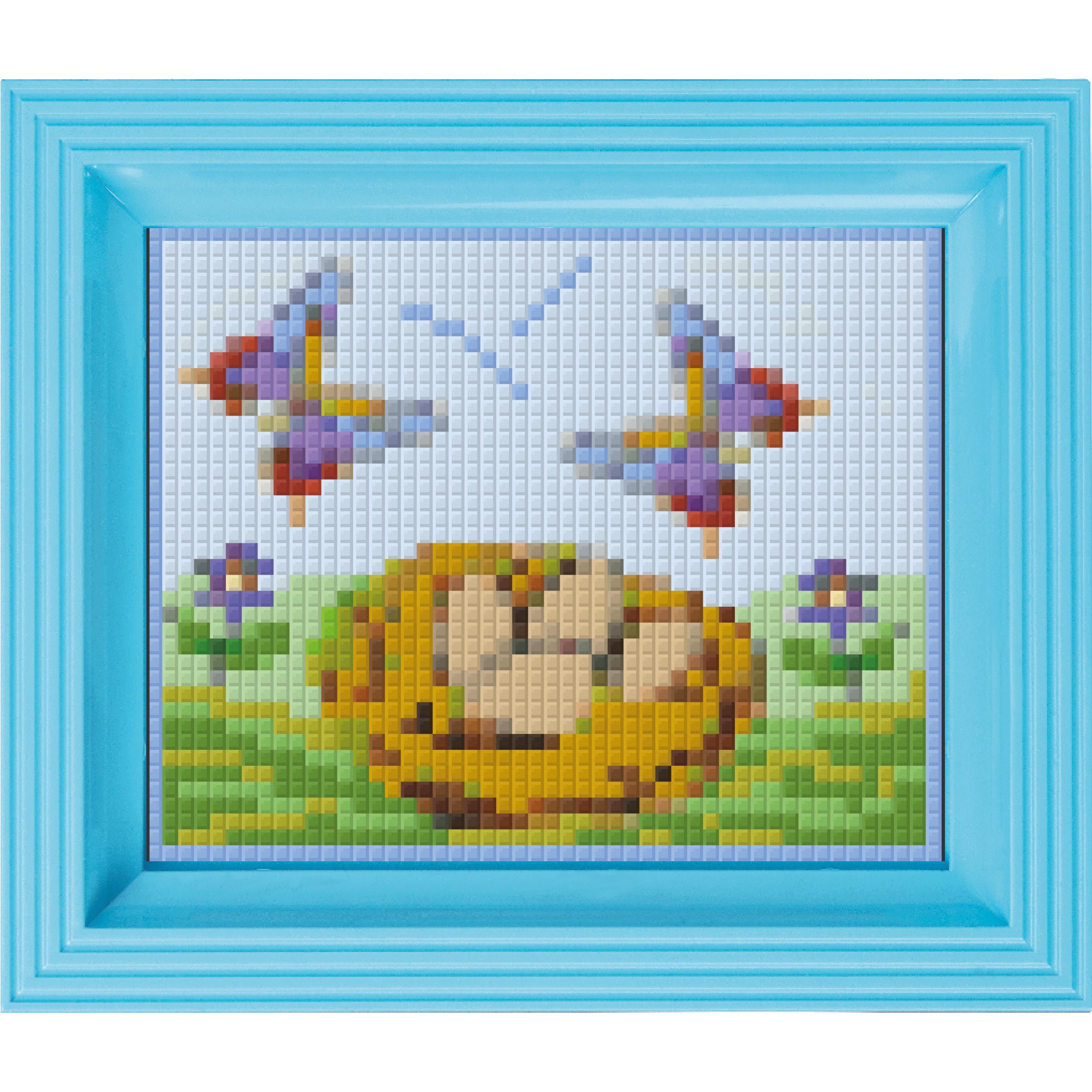 #Bilderrahmen_baby blau #Pinzette_keine Pinzette