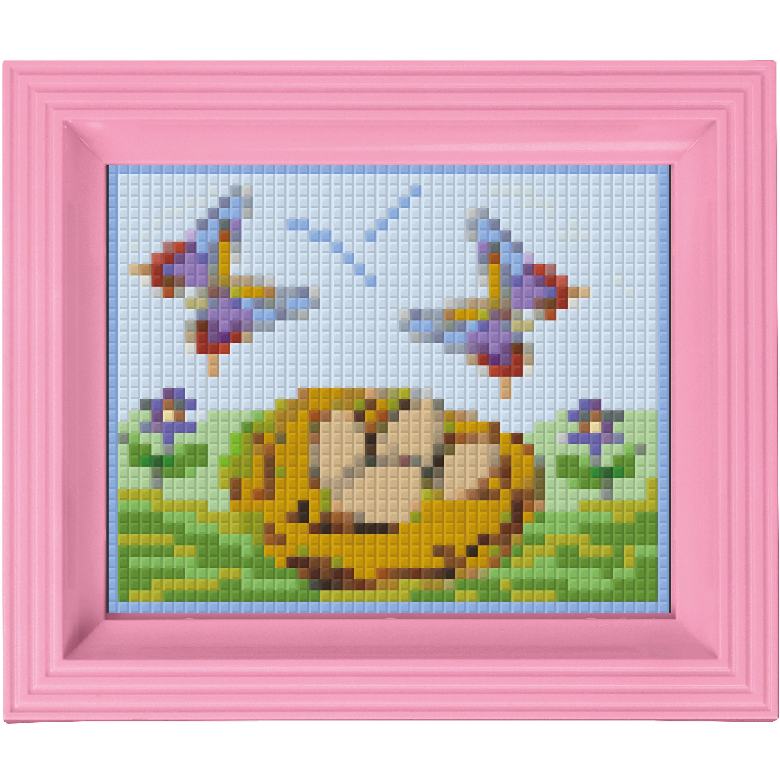 #Bilderrahmen_rosa #Pinzette_keine Pinzette