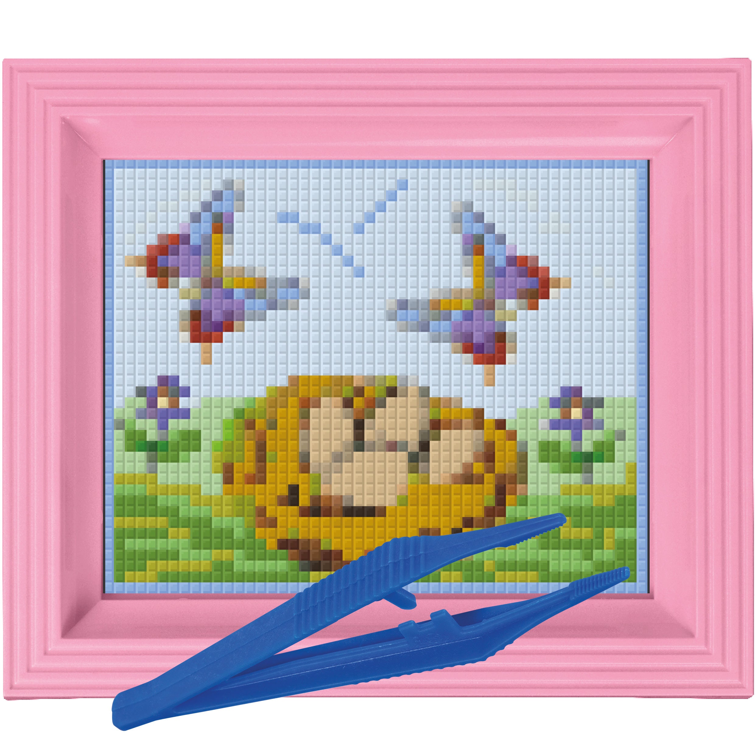 #Bilderrahmen_rosa #Pinzette_Kunststoffpinzette
