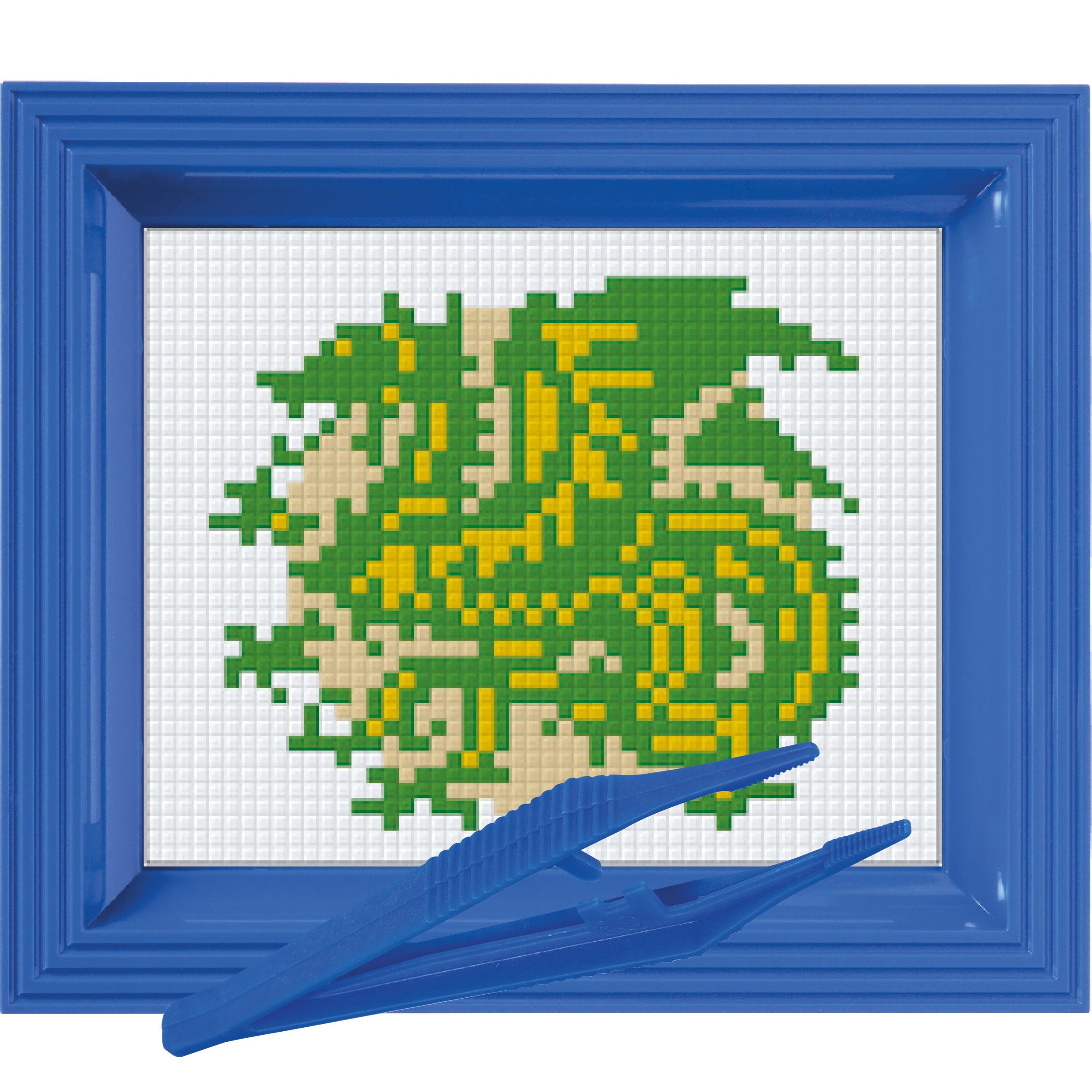 #Bilderrahmen_signalblau #Pinzette_Kunststoffpinzette