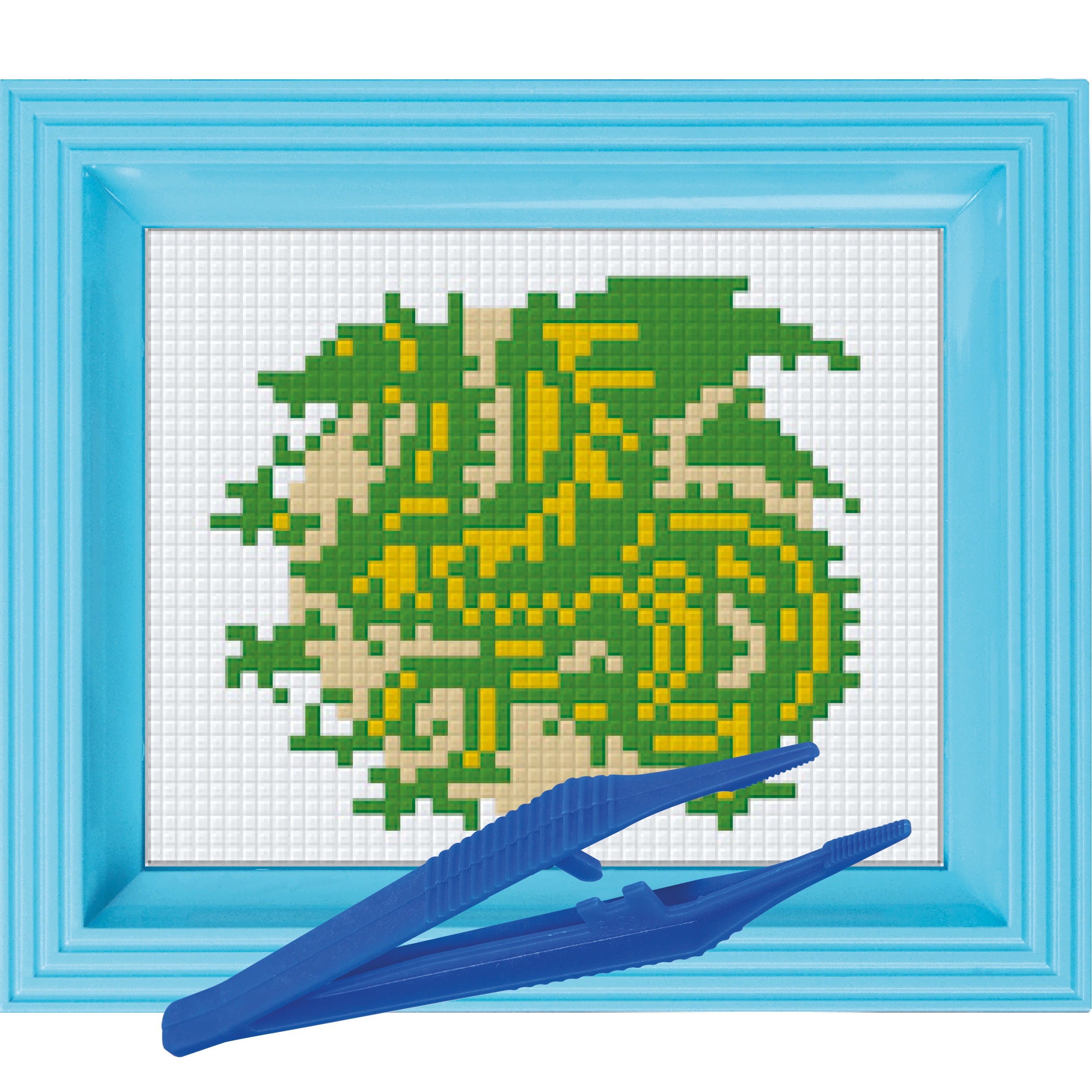 #Bilderrahmen_baby blau #Pinzette_Kunststoffpinzette