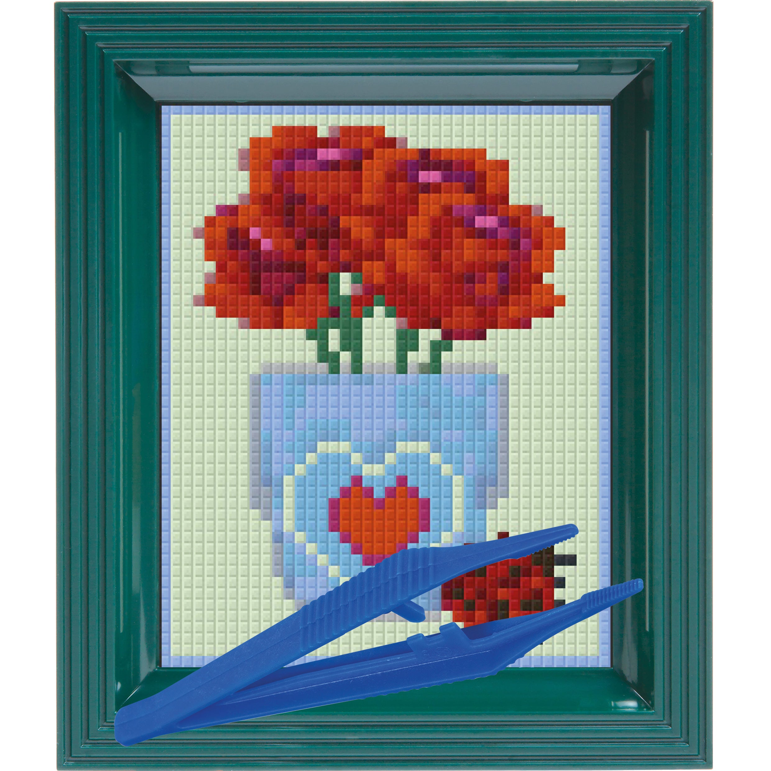 #Bilderrahmen_moosgrün #Pinzette_Kunststoffpinzette