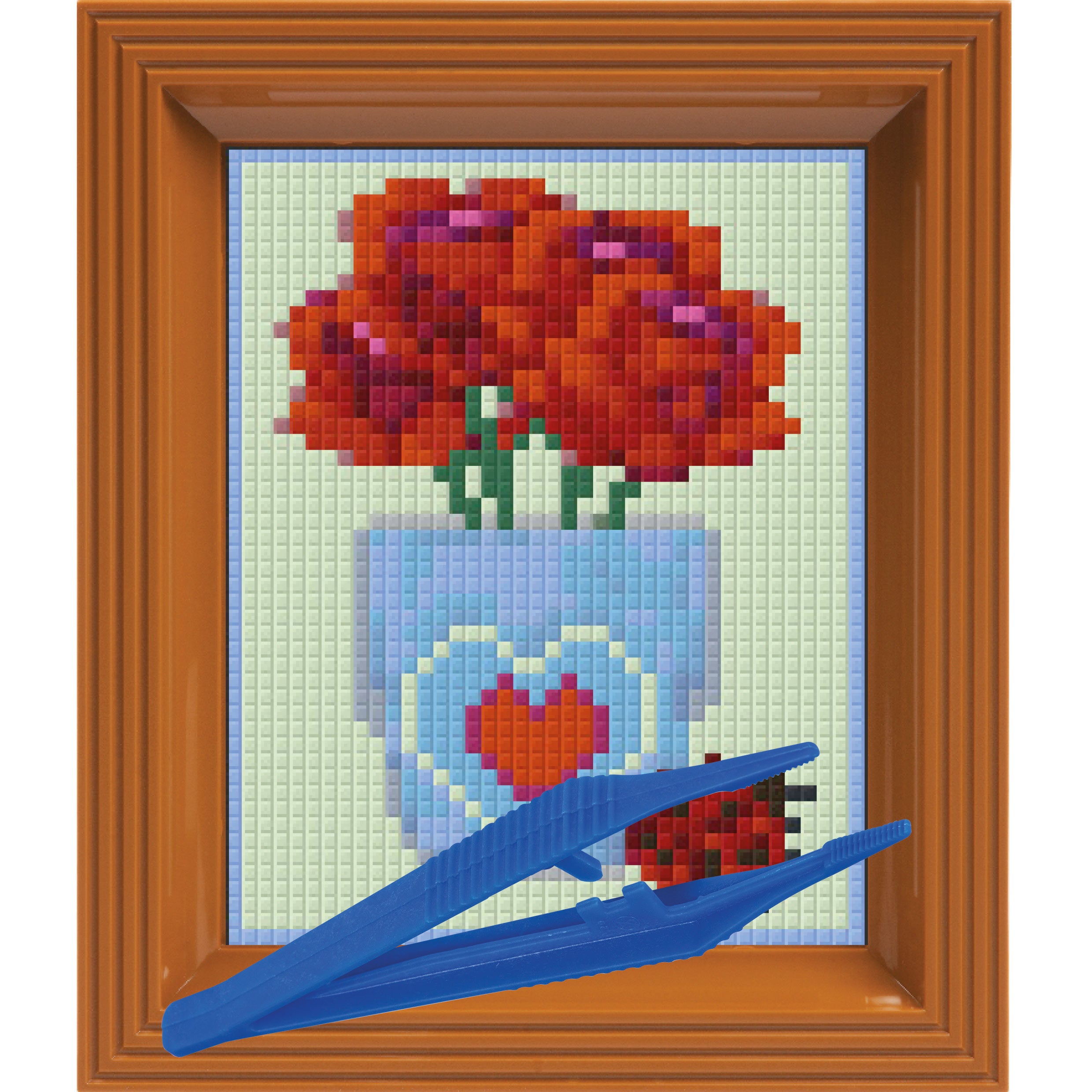 #Bilderrahmen_braun #Pinzette_Kunststoffpinzette