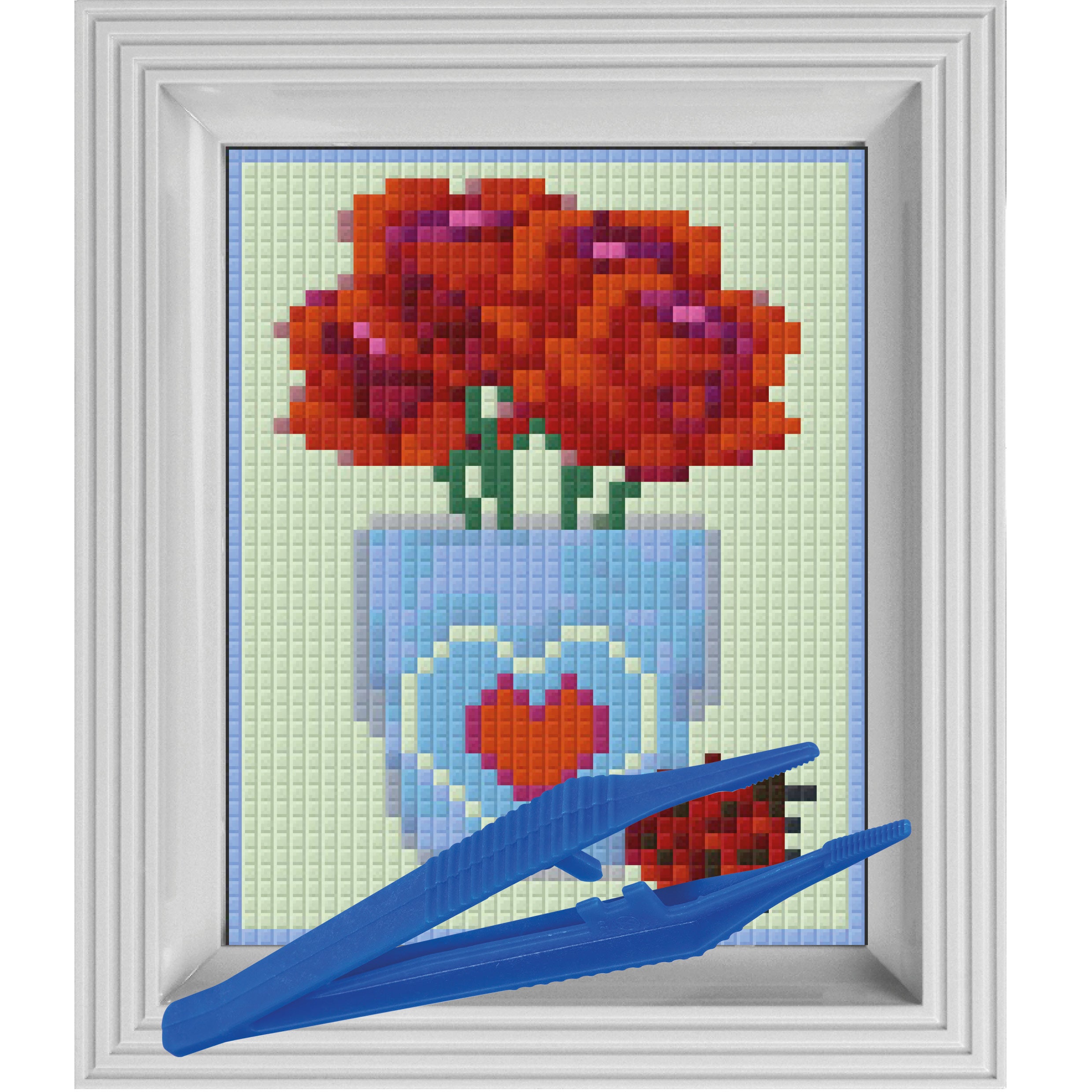 #Bilderrahmen_hellgrau #Pinzette_Kunststoffpinzette