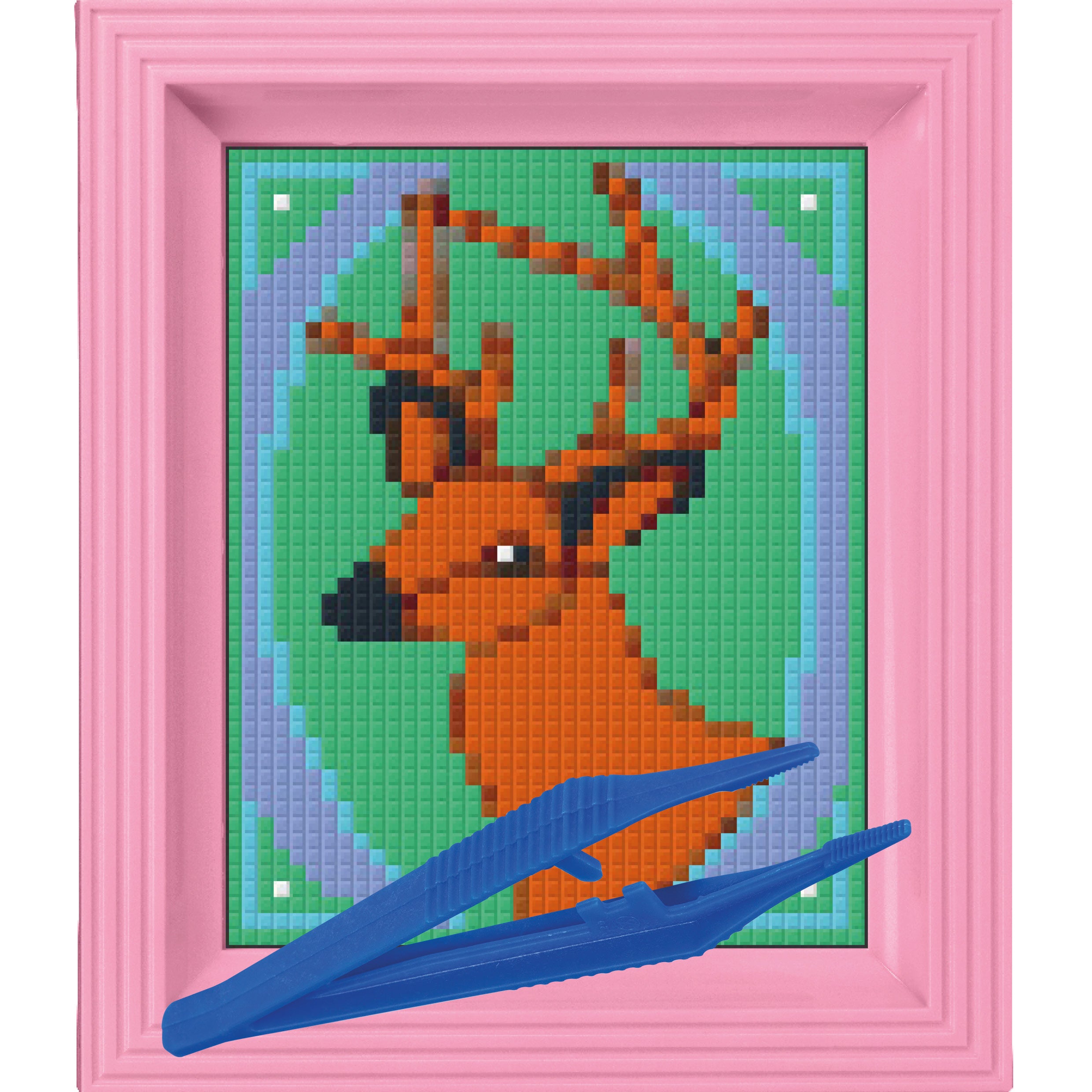 #Bilderrahmen_rosa #Pinzette_Kunststoffpinzette