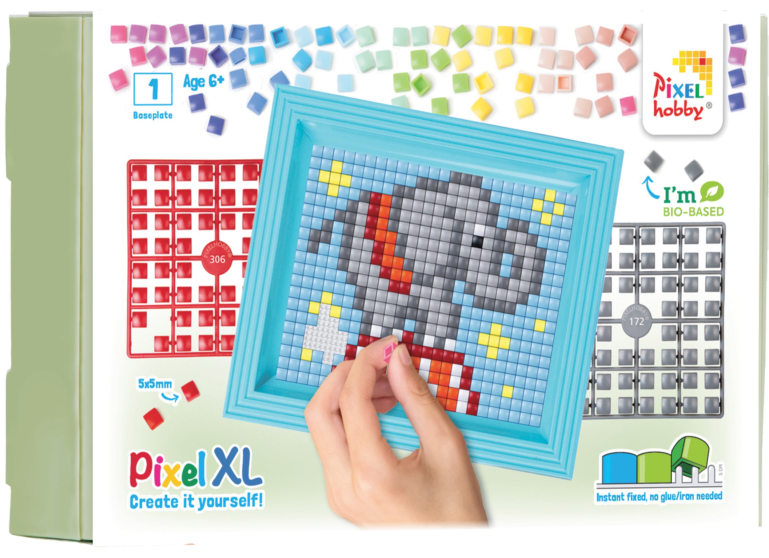 Pixelhobby XL Geschenksets - Zirkuselefant