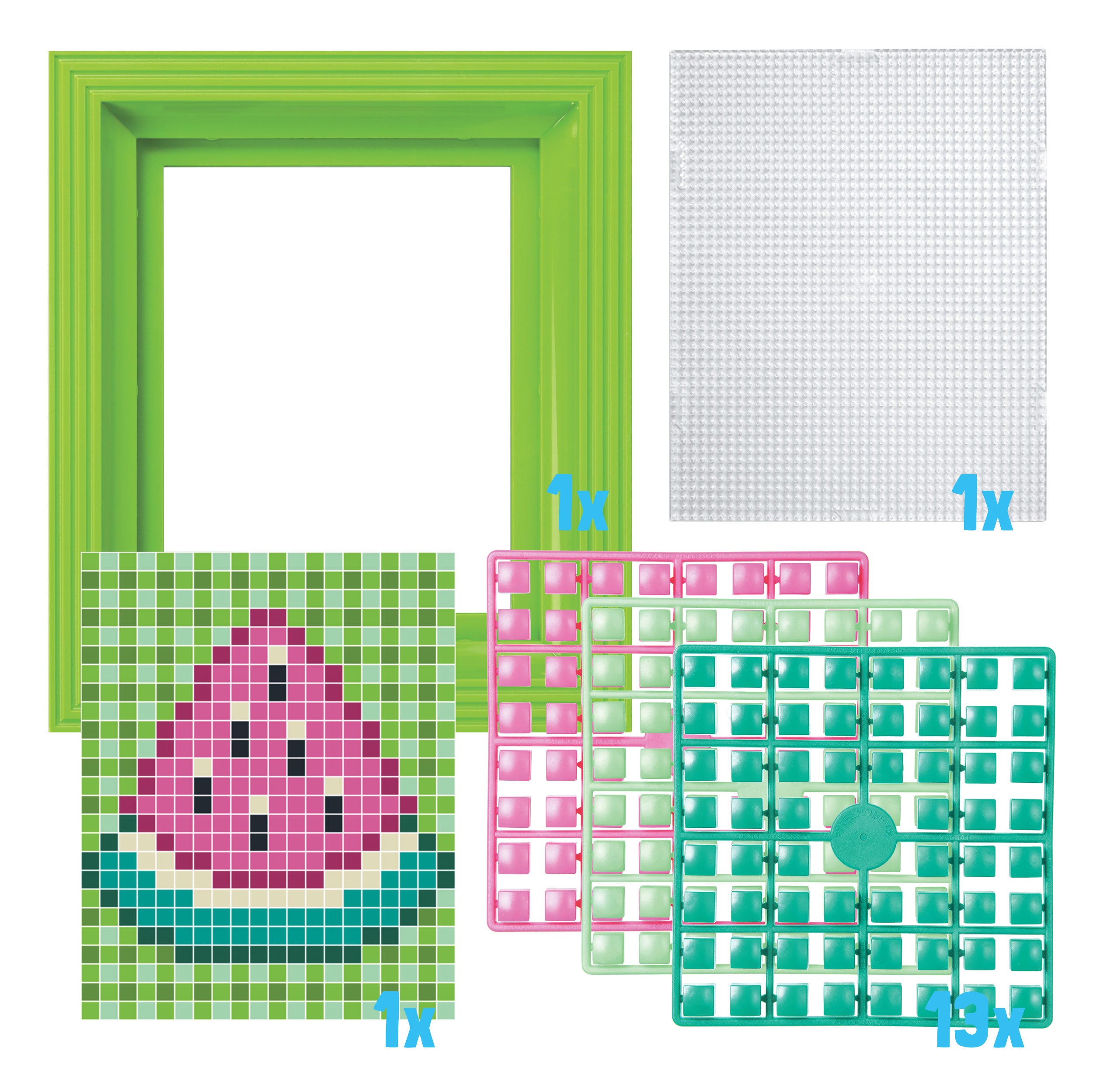 Pixelhobby XL Geschenksets - Wassermelone