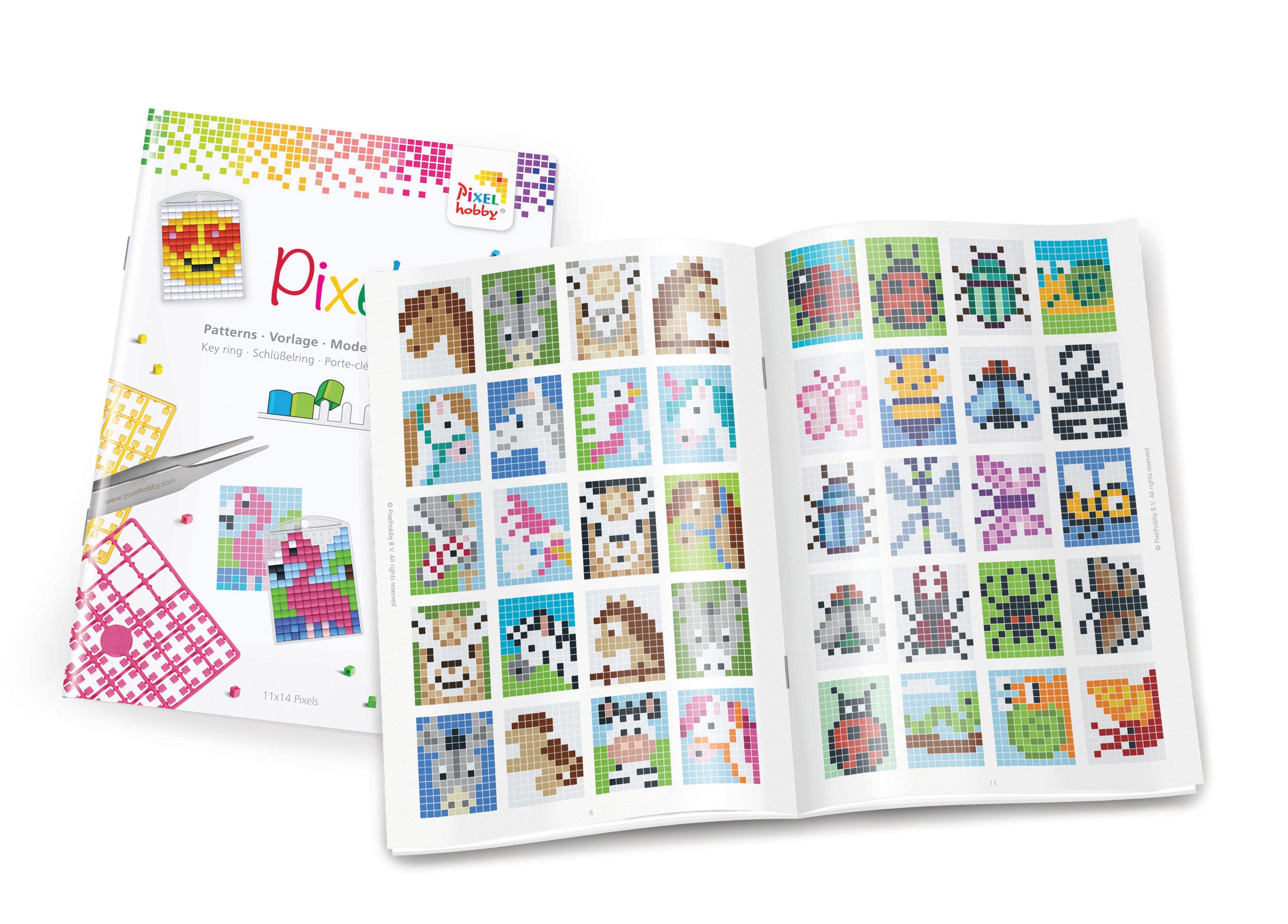 Template booklet for Pixelhobby medallions