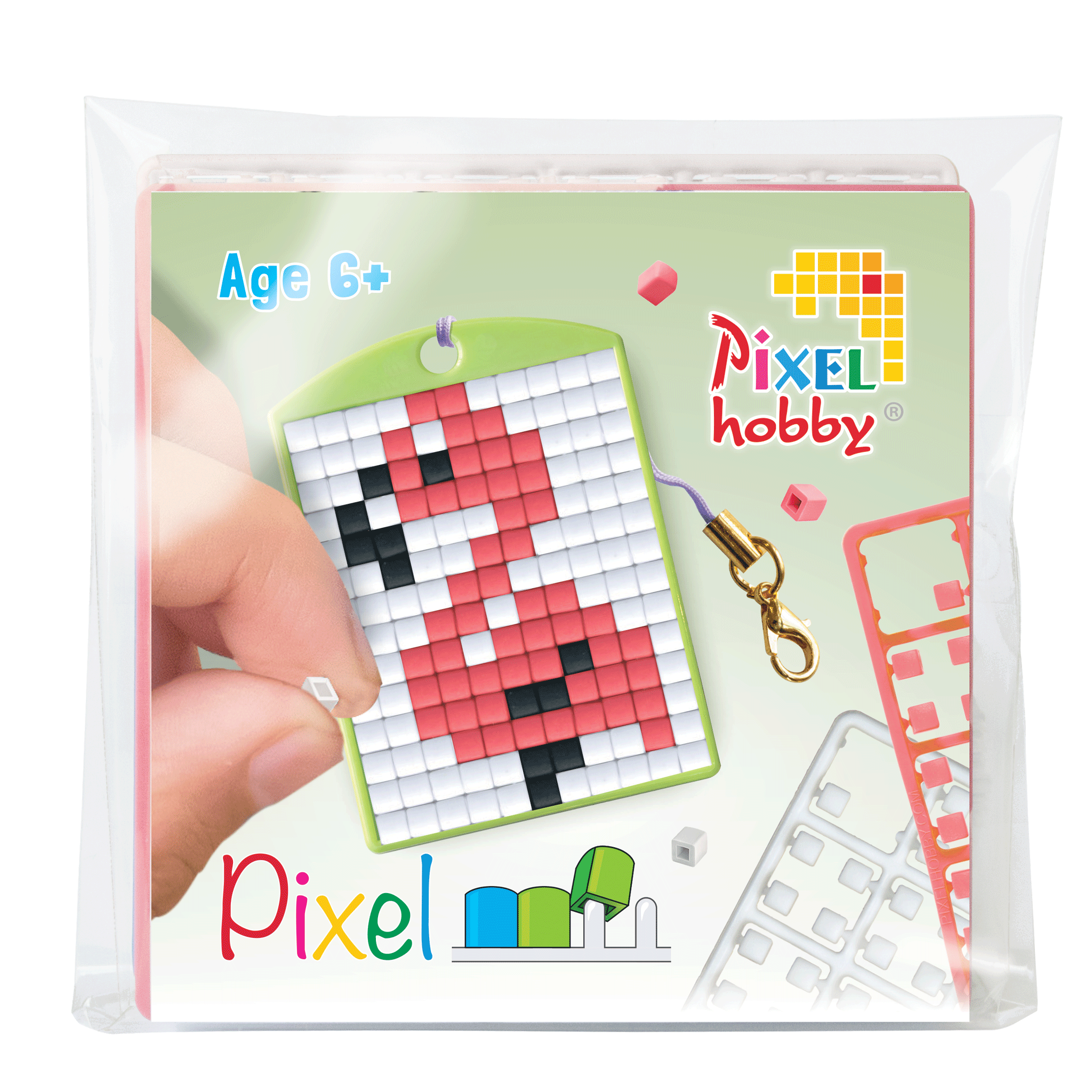 Pixelhobby Medaillon Set - Flamingo