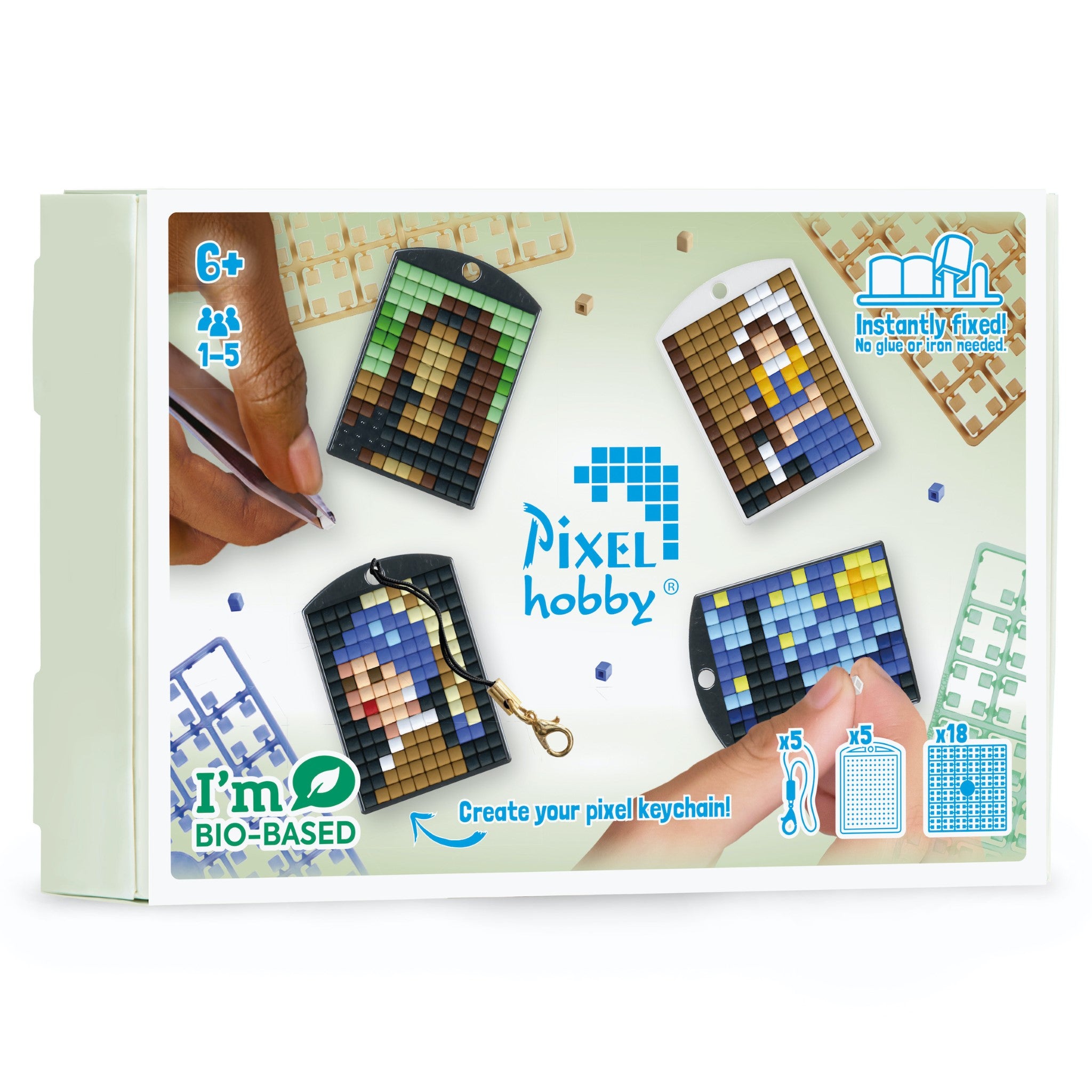 Pixelhobby Medaillon 5er Set - Kunst