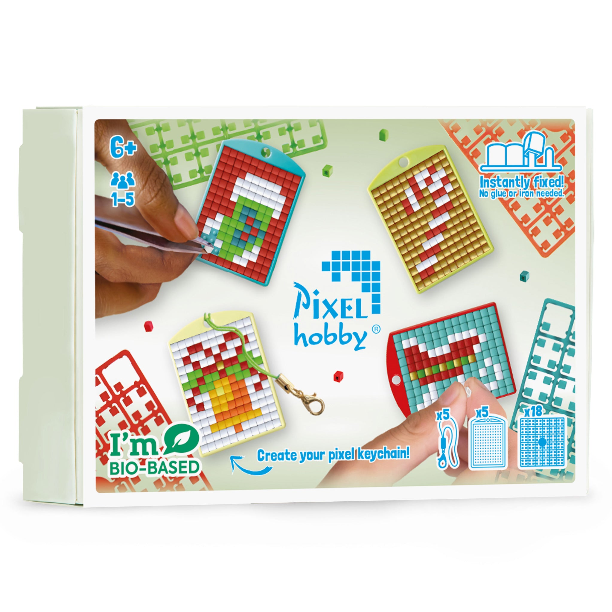 Pixelhobby Medaillon 5er Set - Weihnachten