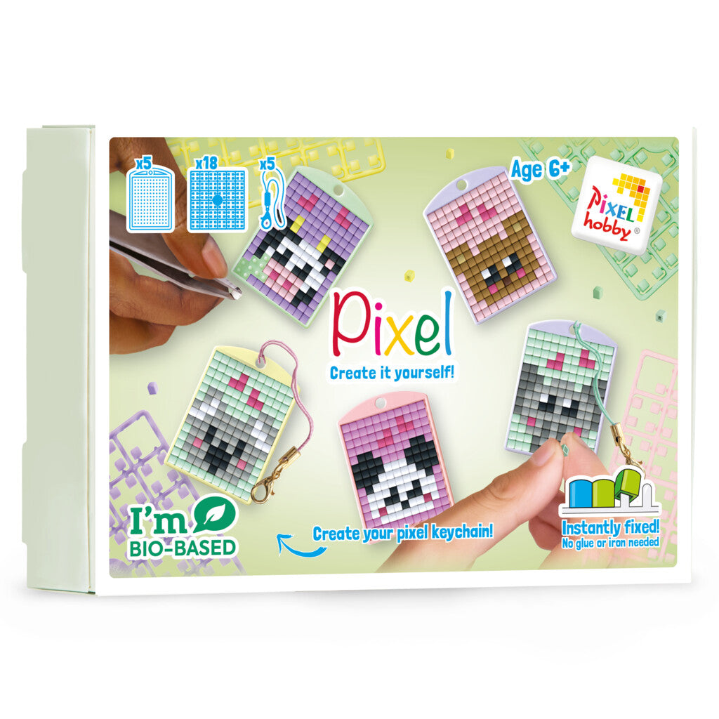 Pixelhobby Klassik (Mini) Themen Box - Kawaii Wildtiere