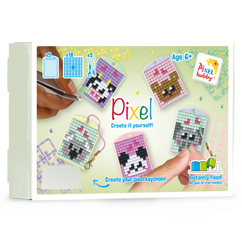 Pixelhobby Klassik (Mini) Themen Box - Kawaii Wildtiere