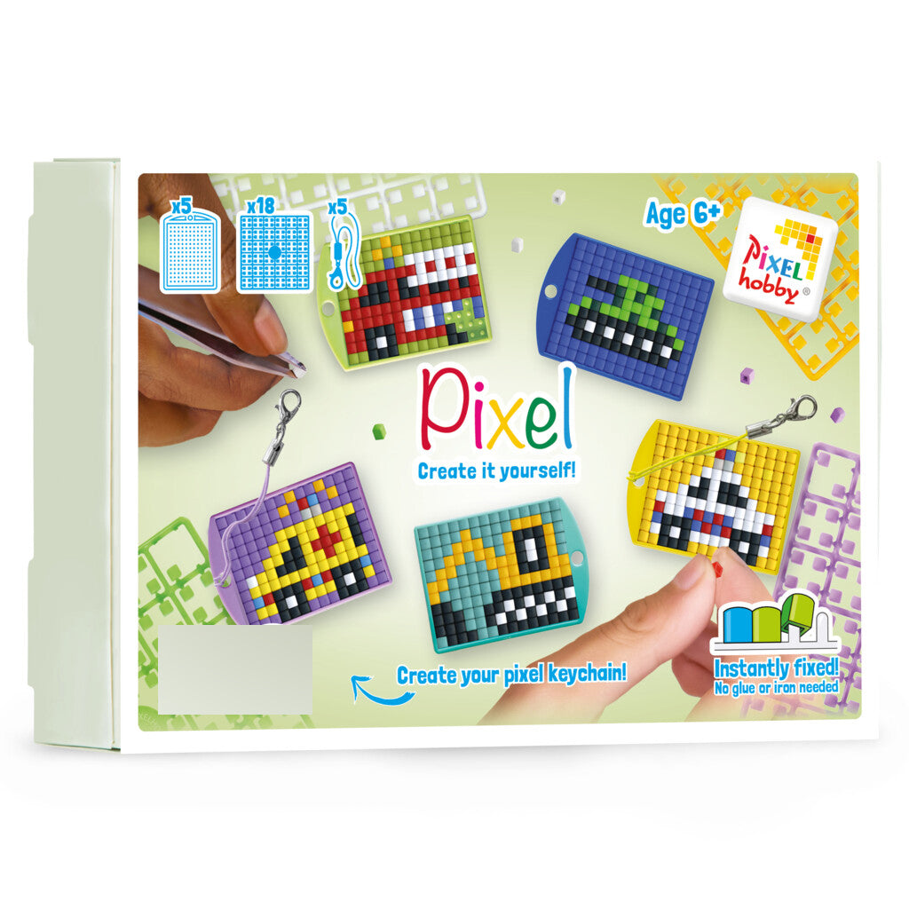 Pixelhobby Classic (Mini) Medallion Theme Box - Vehicles
