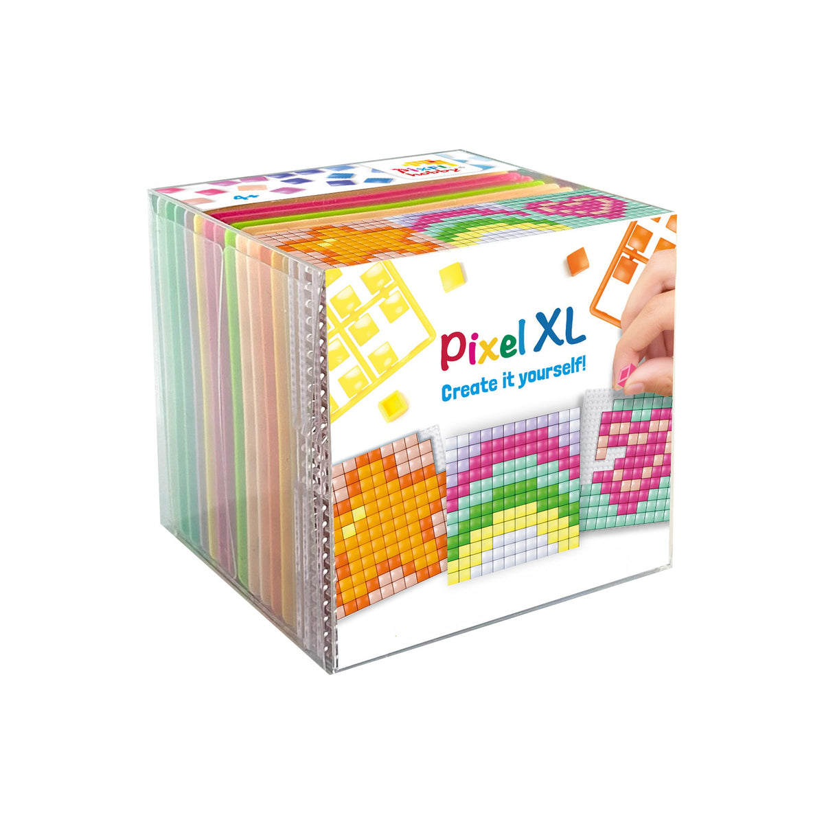 Pixelhobby XL Würfel - Regenbogen