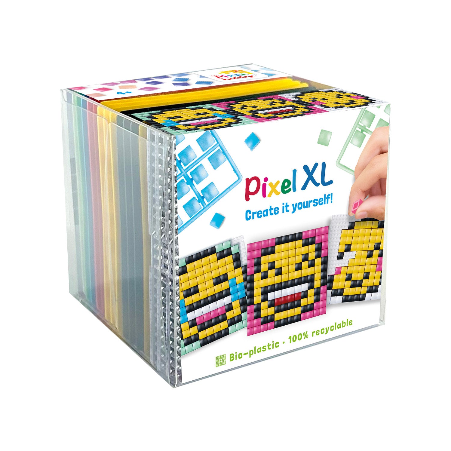 Pixelhobby XL Würfel - Smileys