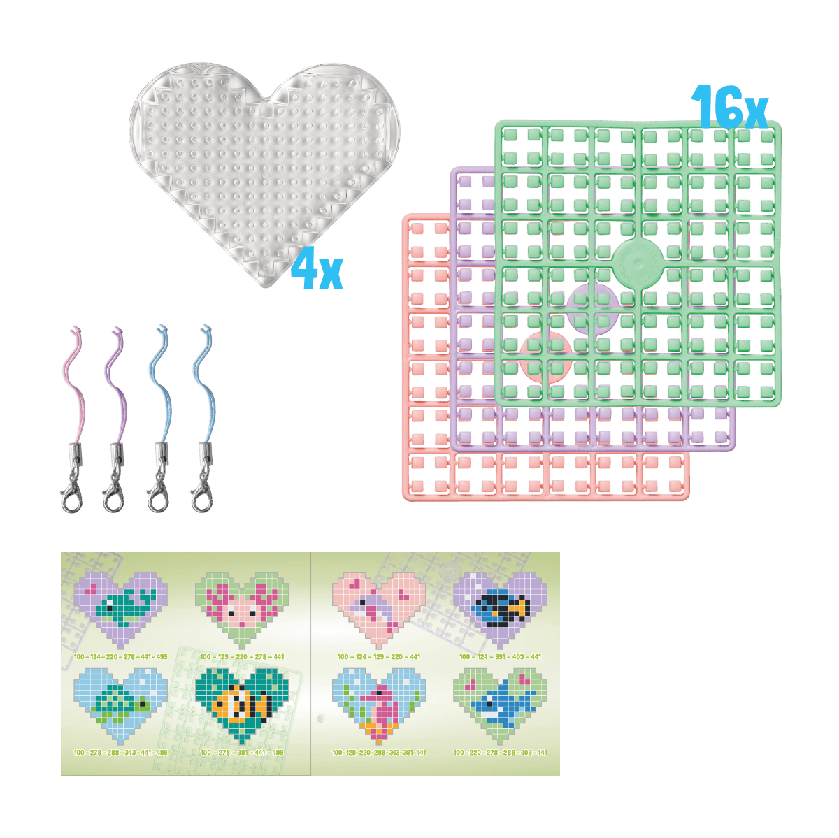 Pixelhobby Klassik (Mini) Heart Theme Box - Wassertiere