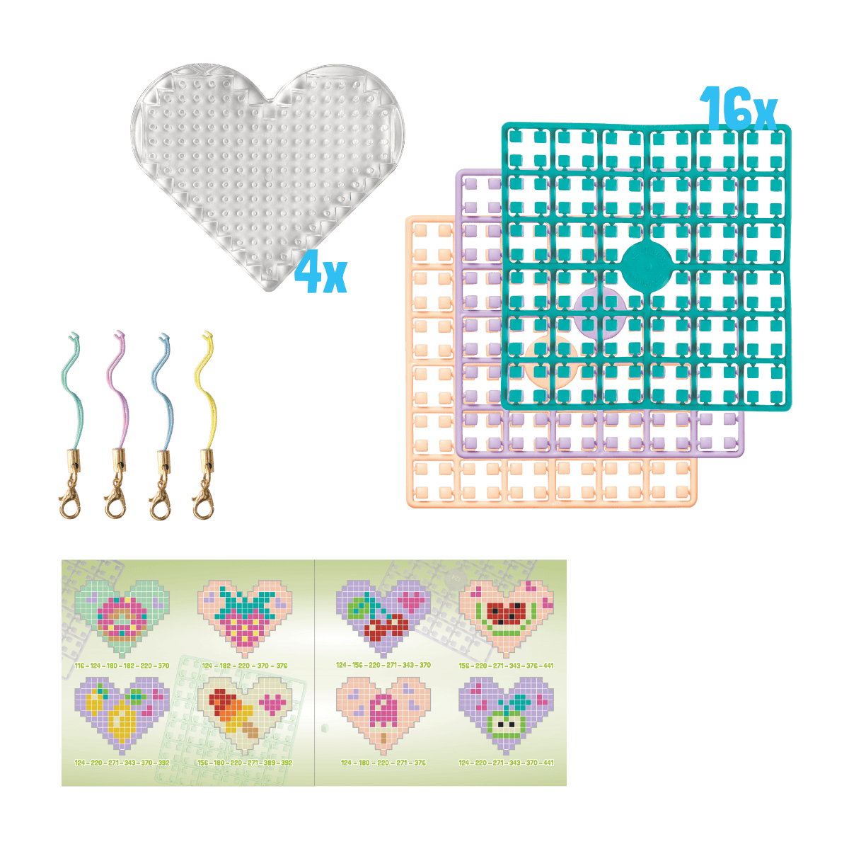 Pixelhobby Klassik (Mini) Heart Theme Box - Snacks