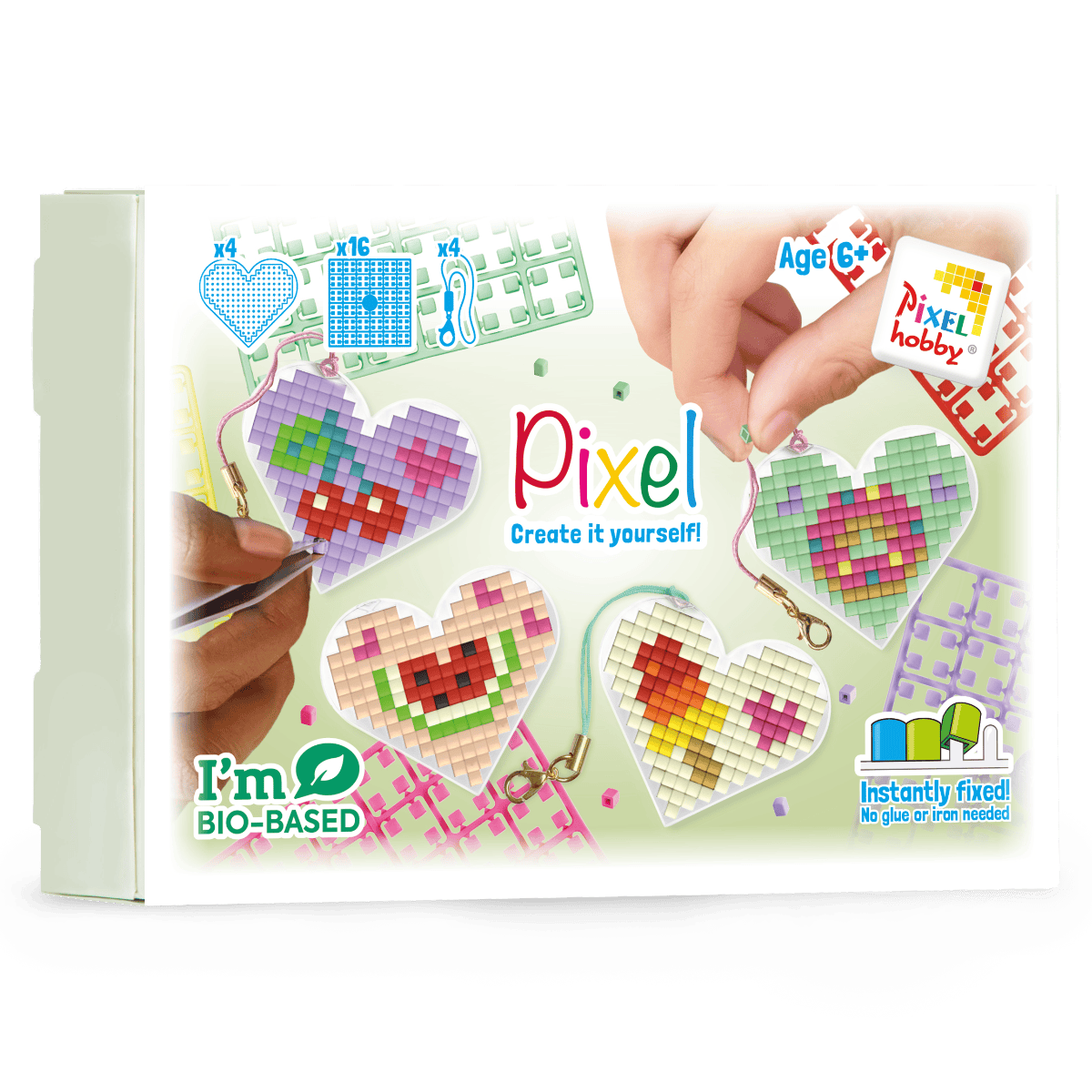 Pixelhobby Klassik (Mini) Heart Theme Box - Snacks