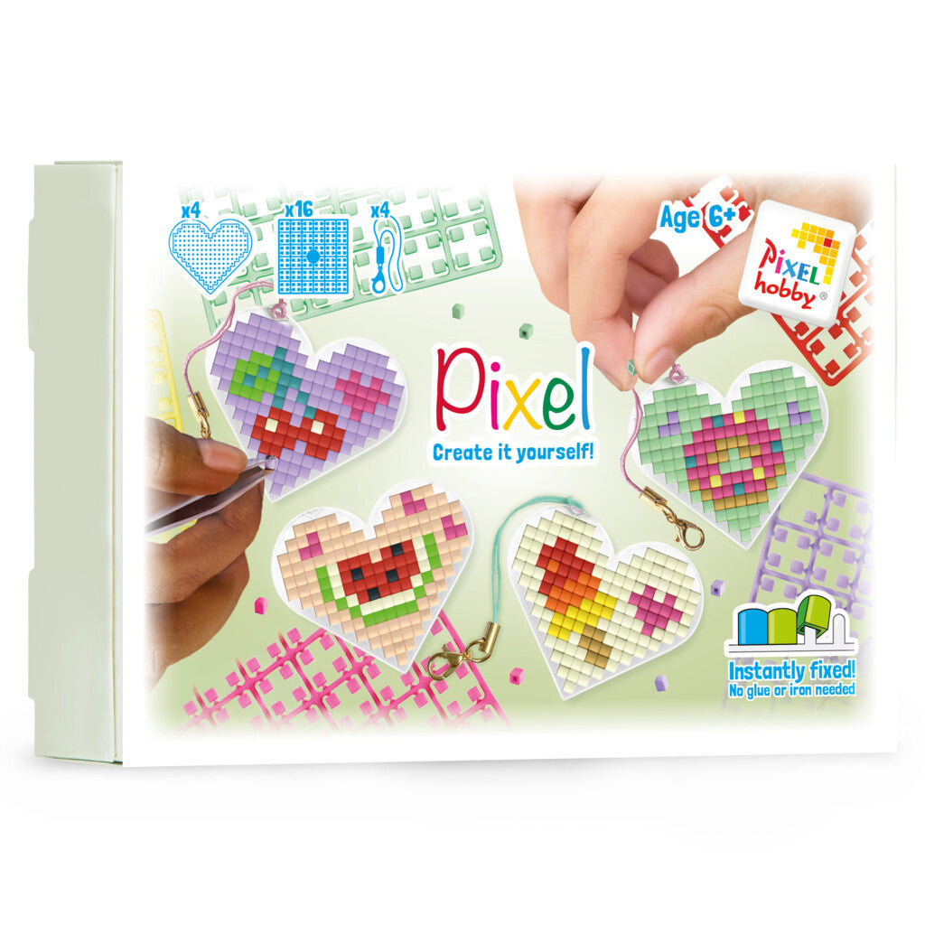 Pixelhobby Klassik (Mini) Heart Theme Box - Snacks