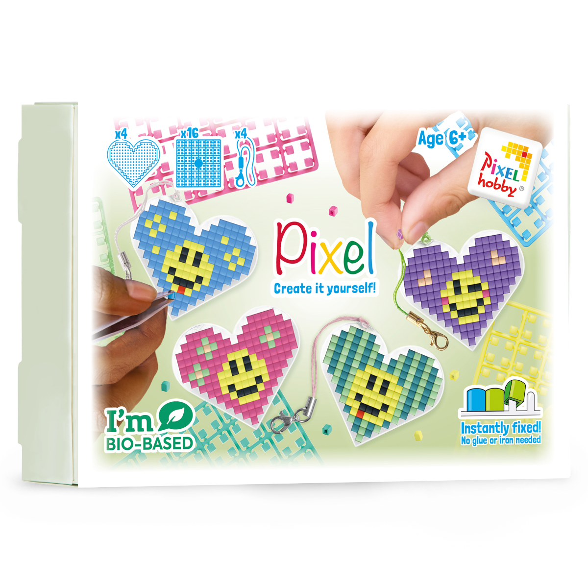 Pixelhobby Klassik (Mini) Heart Theme Box - Smileys