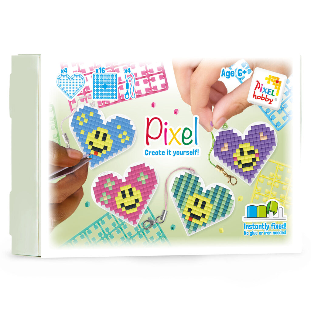 Pixelhobby Klassik (Mini) Heart Theme Box - Smileys