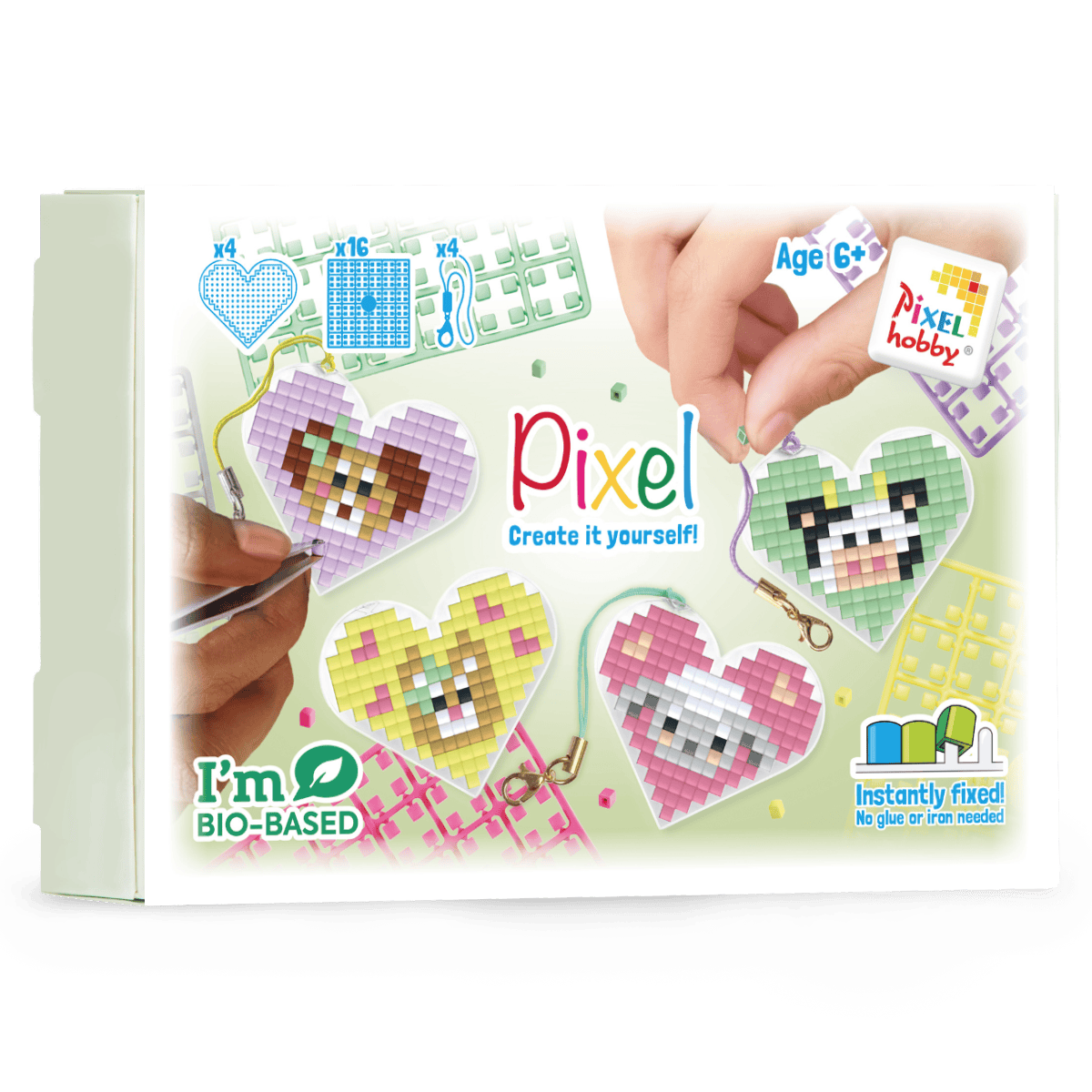 Pixelhobby Klassik (Mini) Heart Theme Box - Tiere