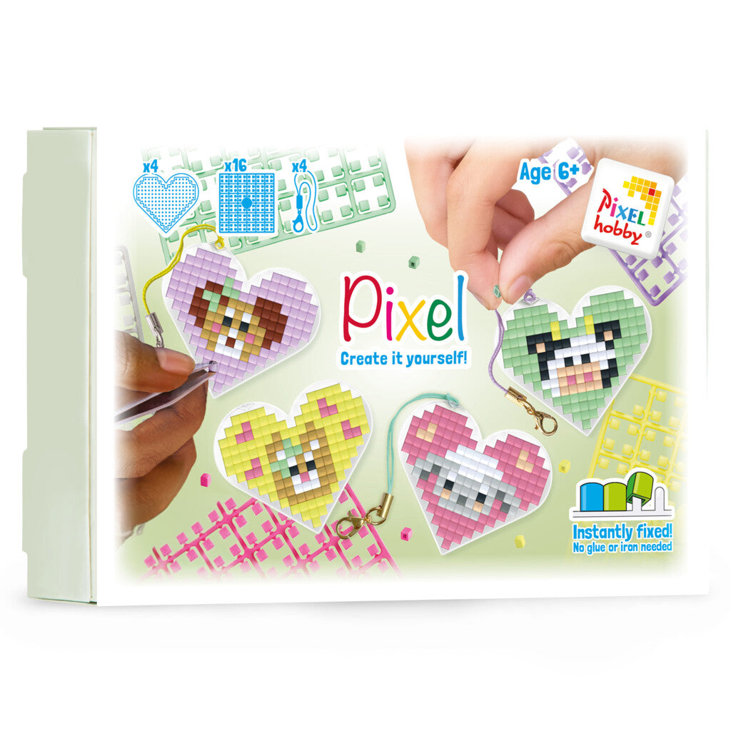 Pixelhobby Klassik (Mini) Heart Theme Box - Tiere