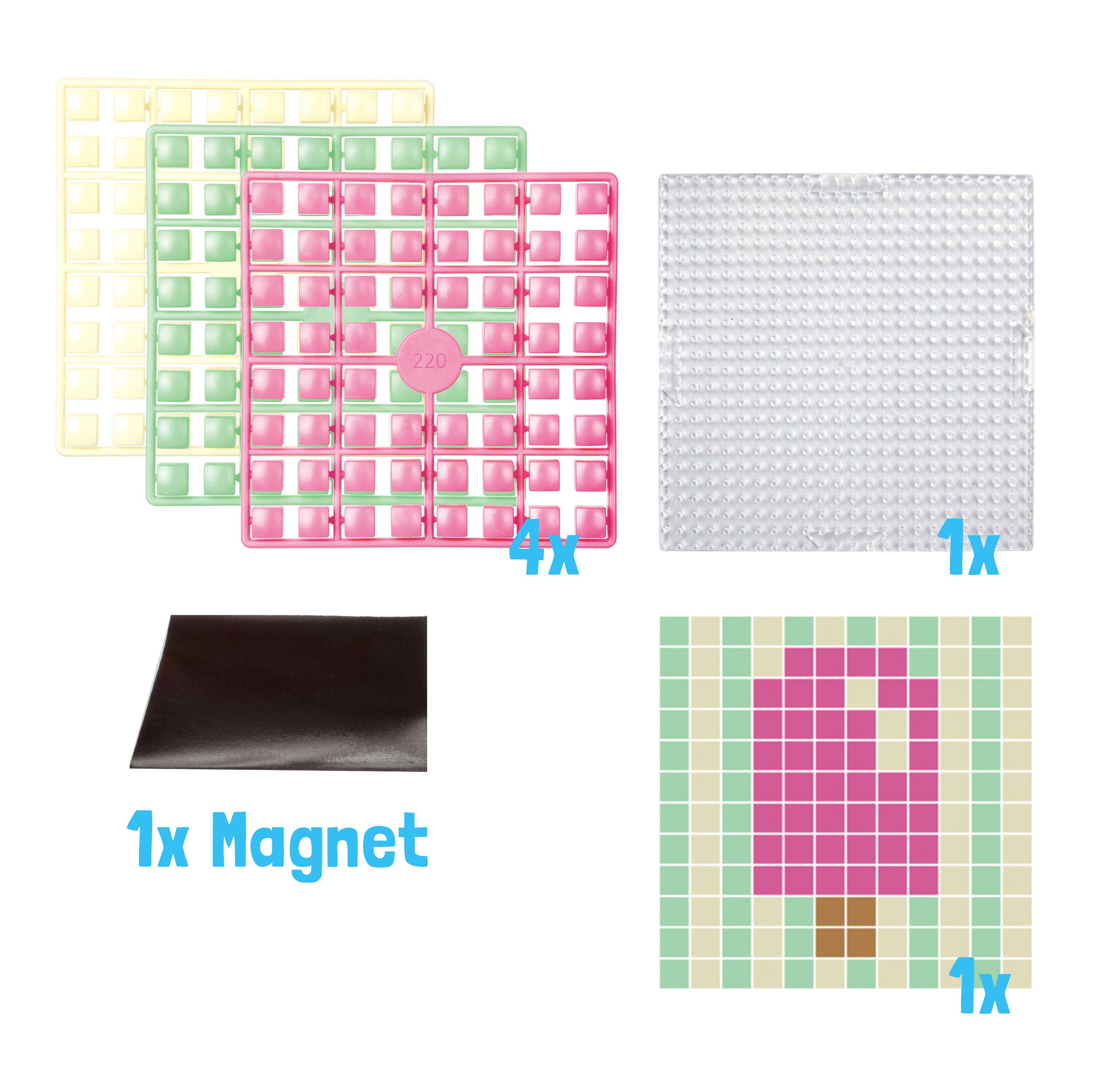 Pixelhobby XL Magnet Fun Set - Eis