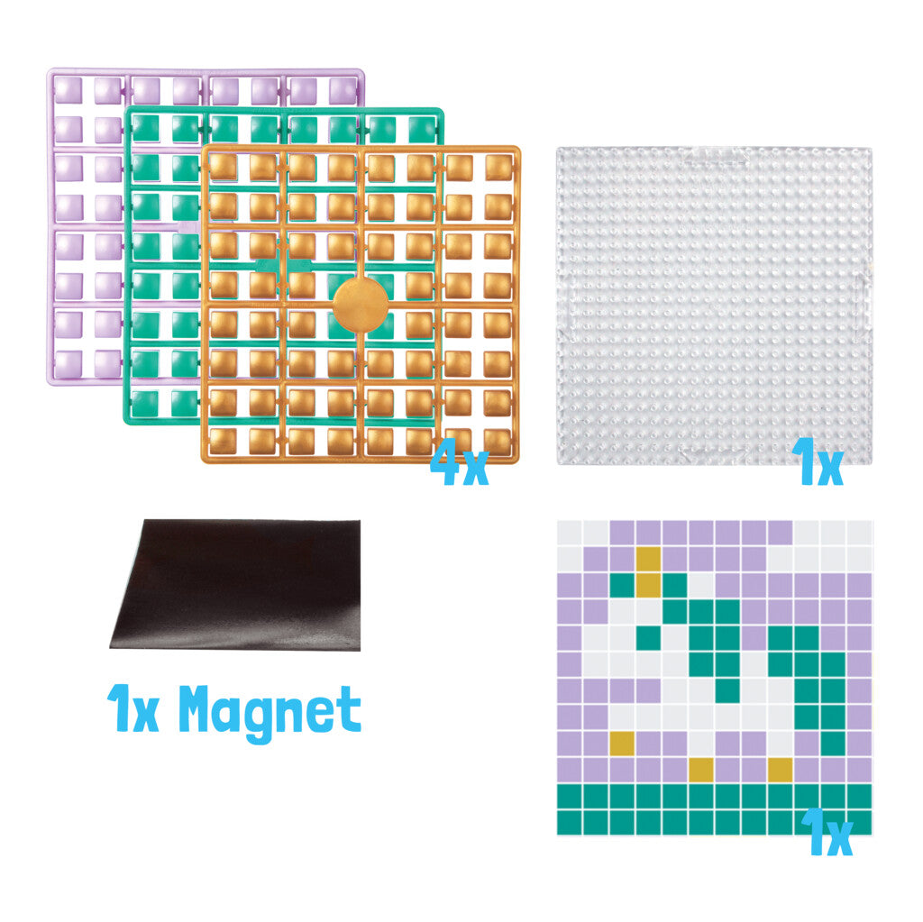 Pixelhobby XL Magnet Fun Set - Baby Einhorn