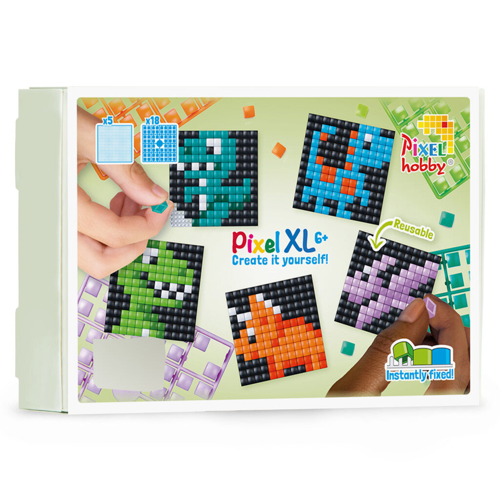 Pixelhobby XL (Midi) Themen Box - Dinosaurier
