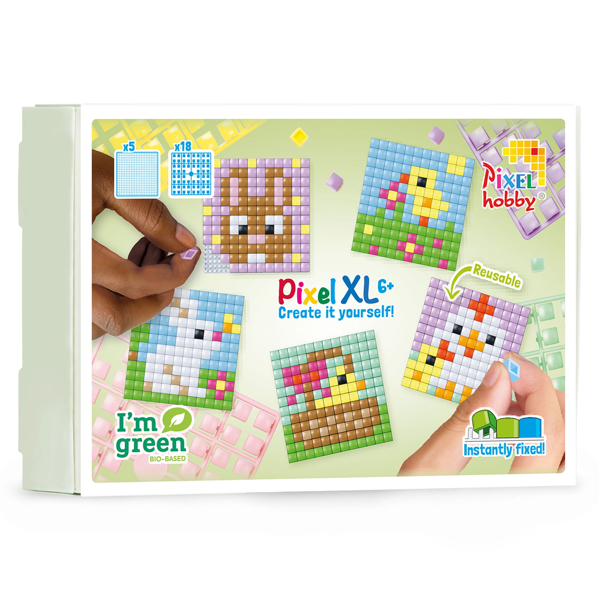 Pixelhobby XL (Midi) Theme Box - Ostern