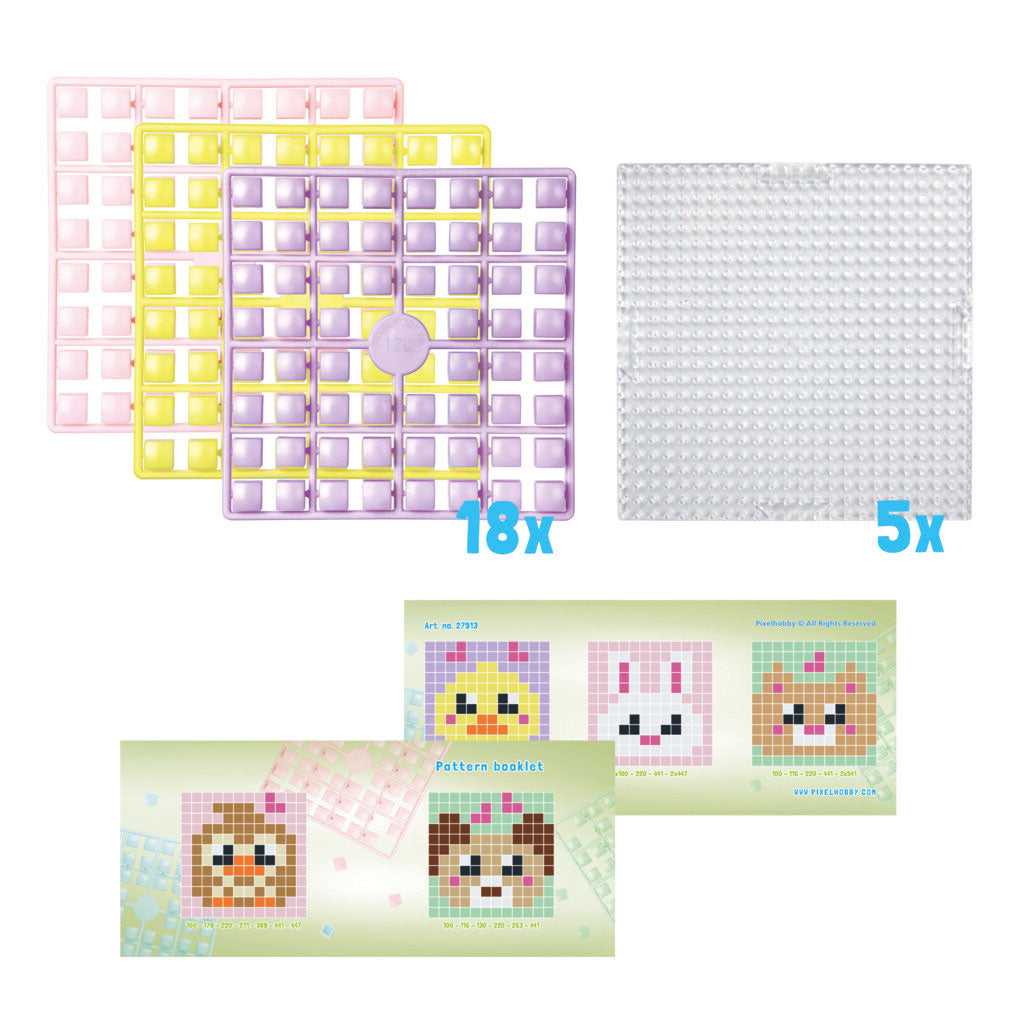 Pixelhobby XL (Midi) Themen Box - Kawaii Haustiere