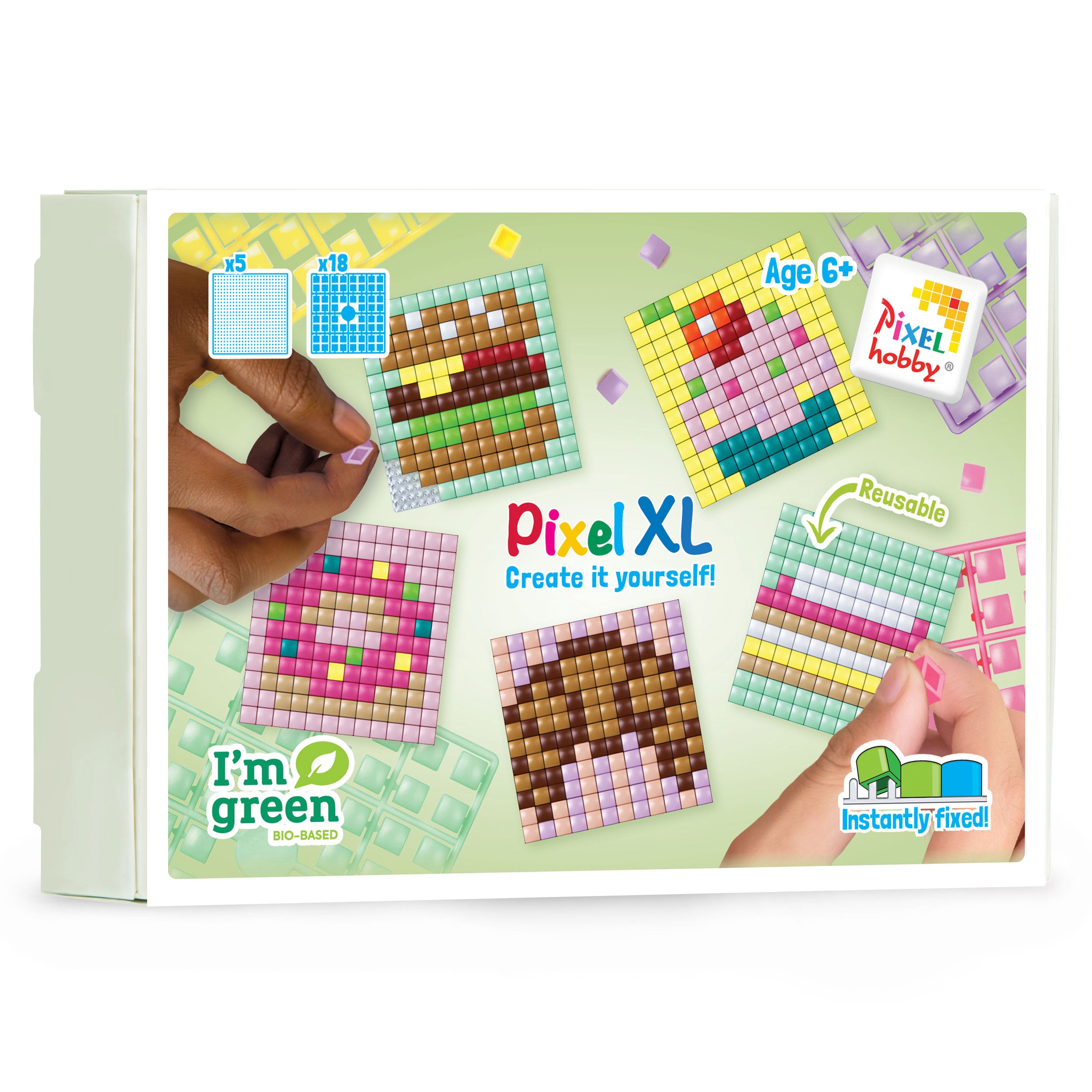 Pixelhobby XL (Midi) Themen Box - Snacks