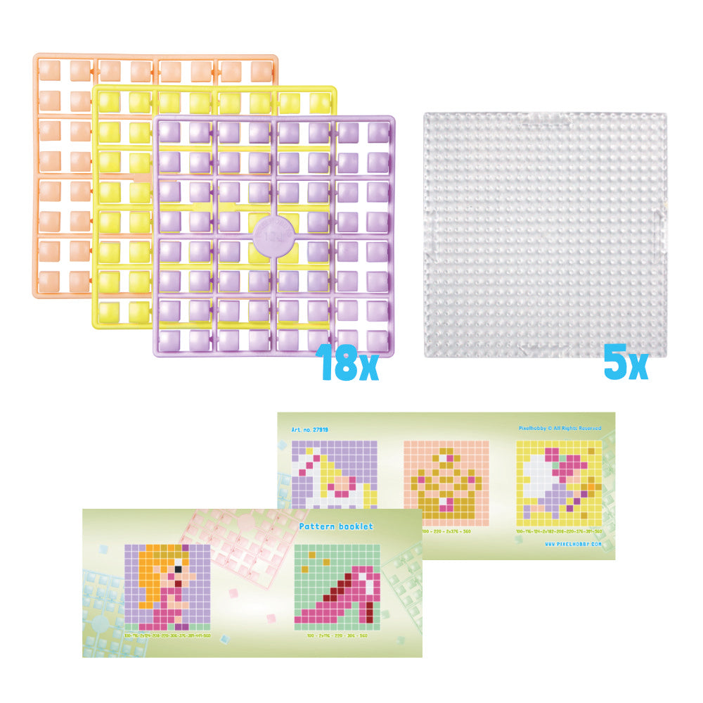 Pixelhobby XL (Midi) Themen Box - Die Welt der Prinzessinnen