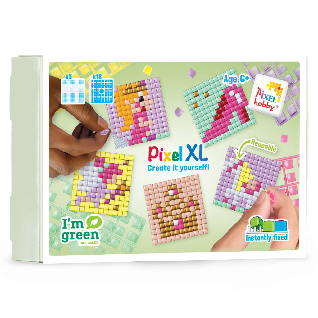 Pixelhobby XL (Midi) Themen Box - Die Welt der Prinzessinnen