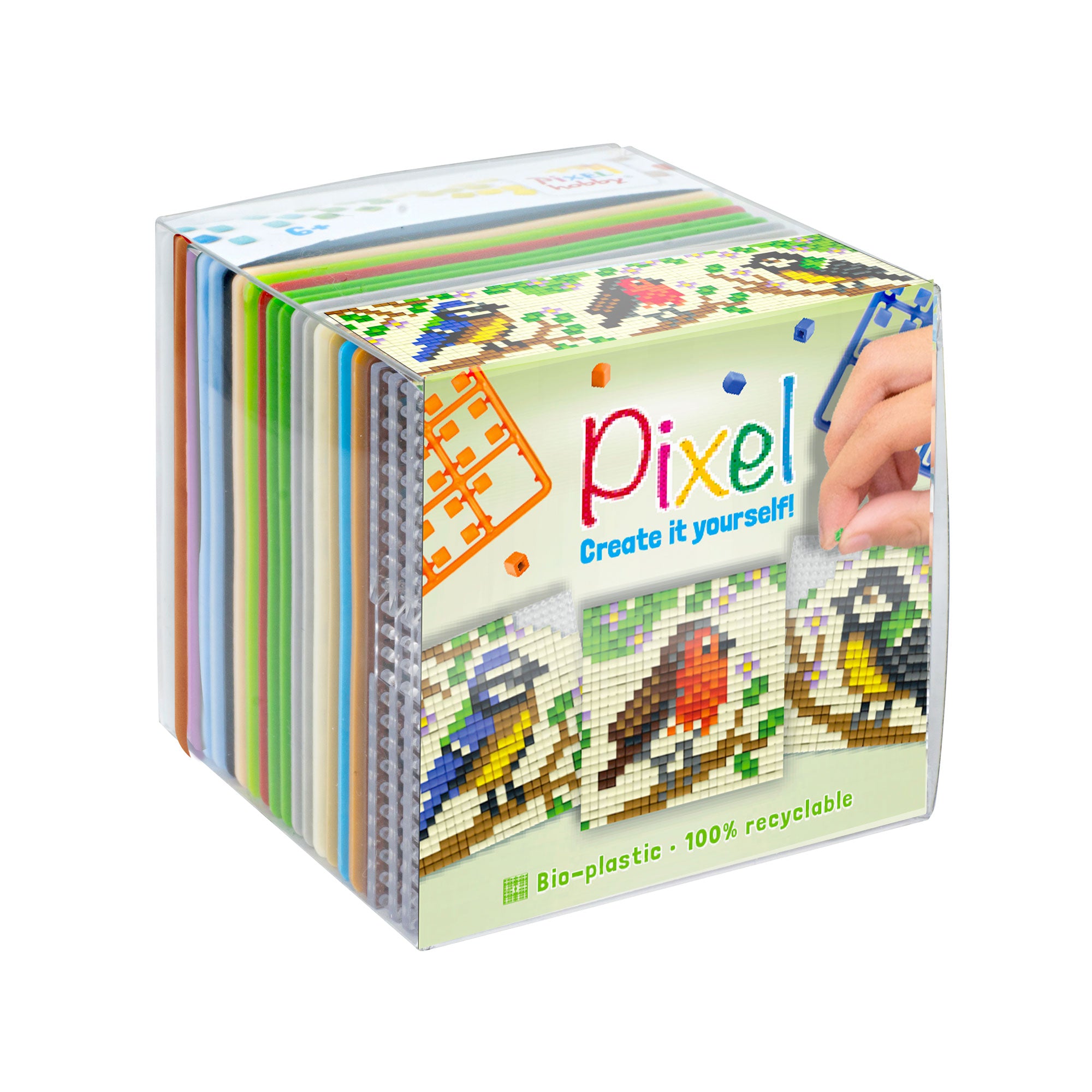 Pixelhobby Klassik Würfel - Vögel