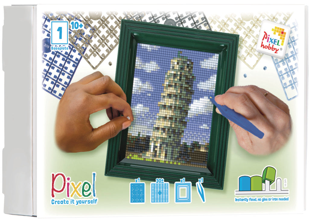Pixelhobby Klassik Geschenkset - Schiefe Turm von Pisa