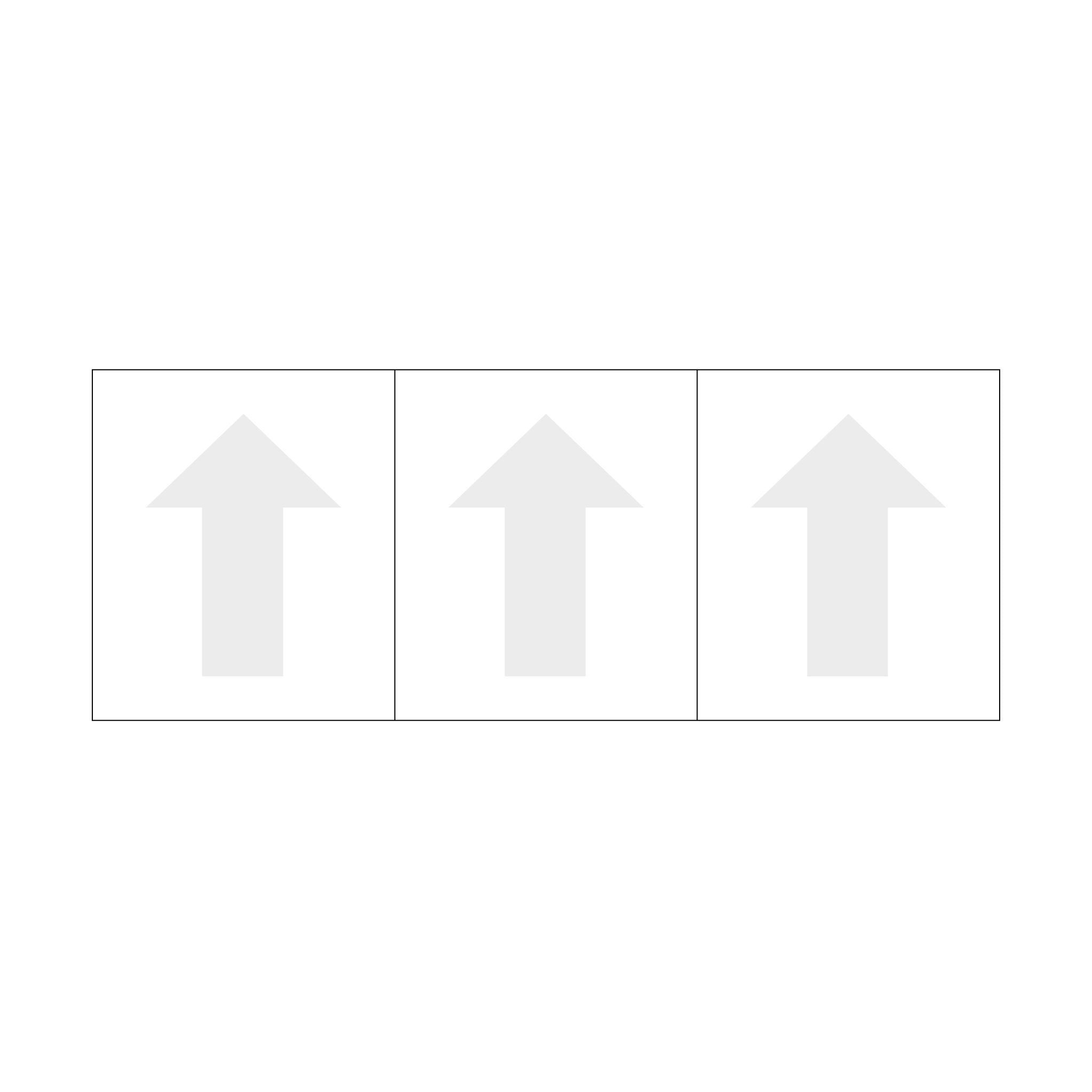 Pixelhobby Bilderrahmen für 3 Basisplatten – 3 x 1, Querformat