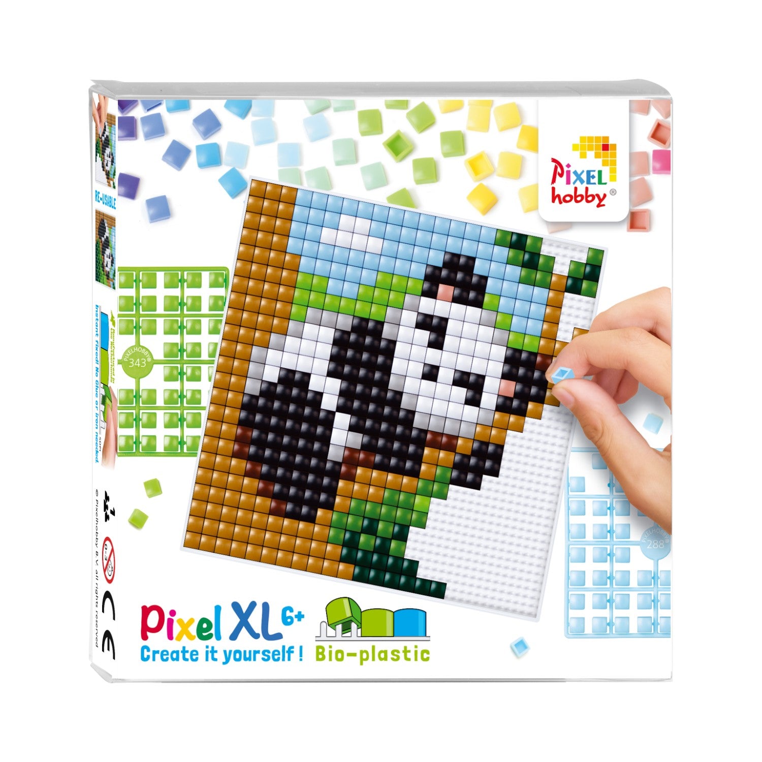 Pixelhobby XL Set - Pandabär